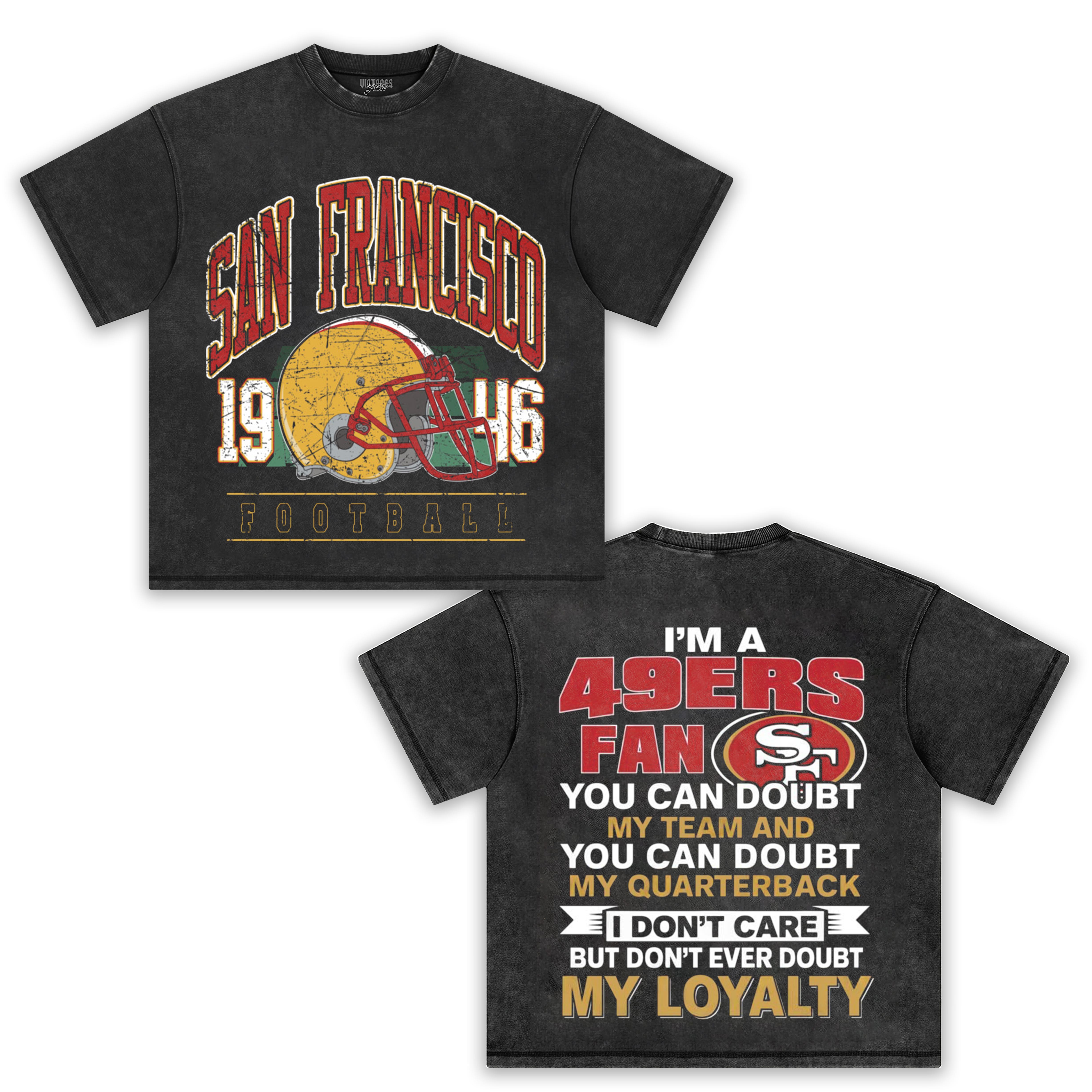 SAN FRANCISCO 49ERS VINTAGE V2 TEE