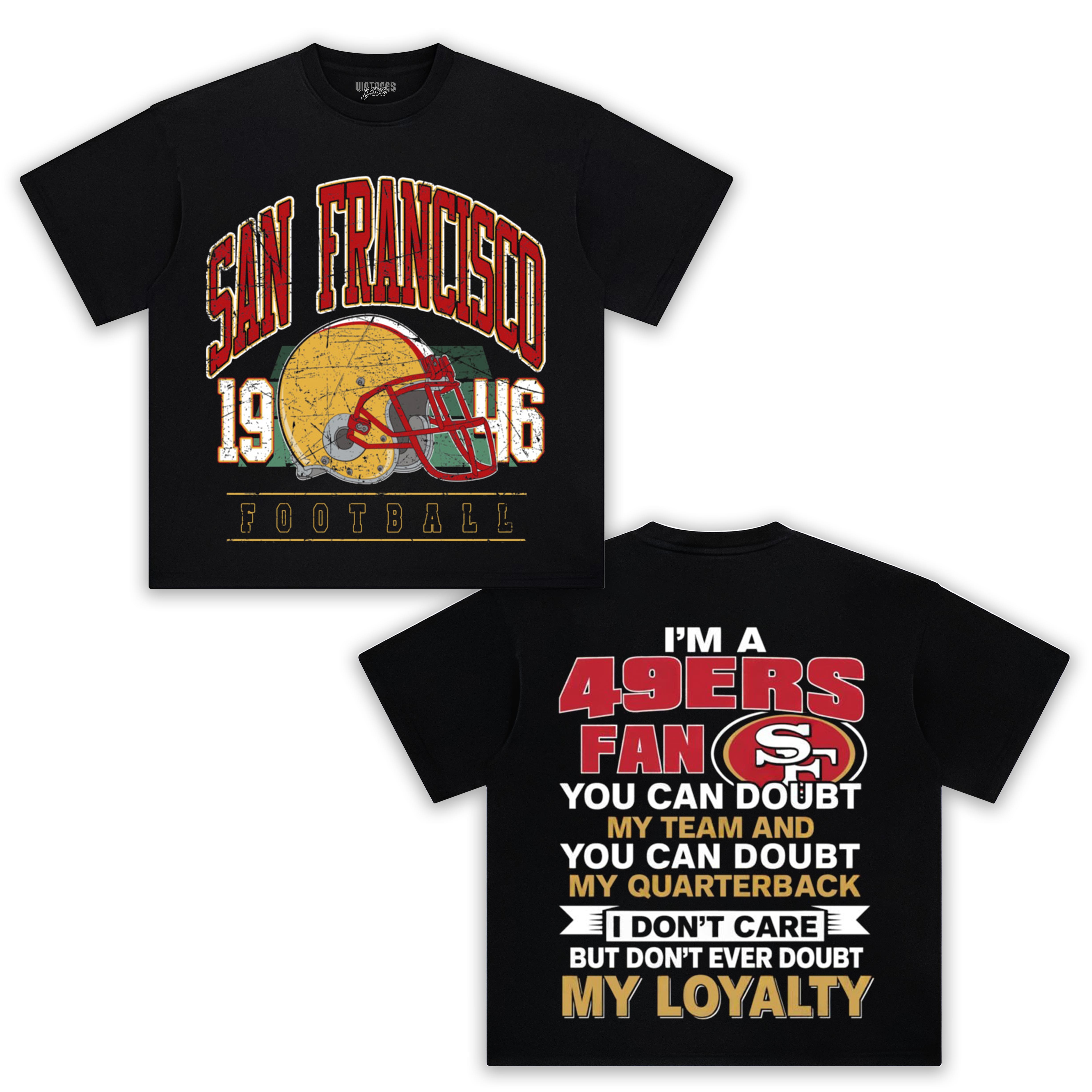 SAN FRANCISCO 49ERS VINTAGE V2 TEE