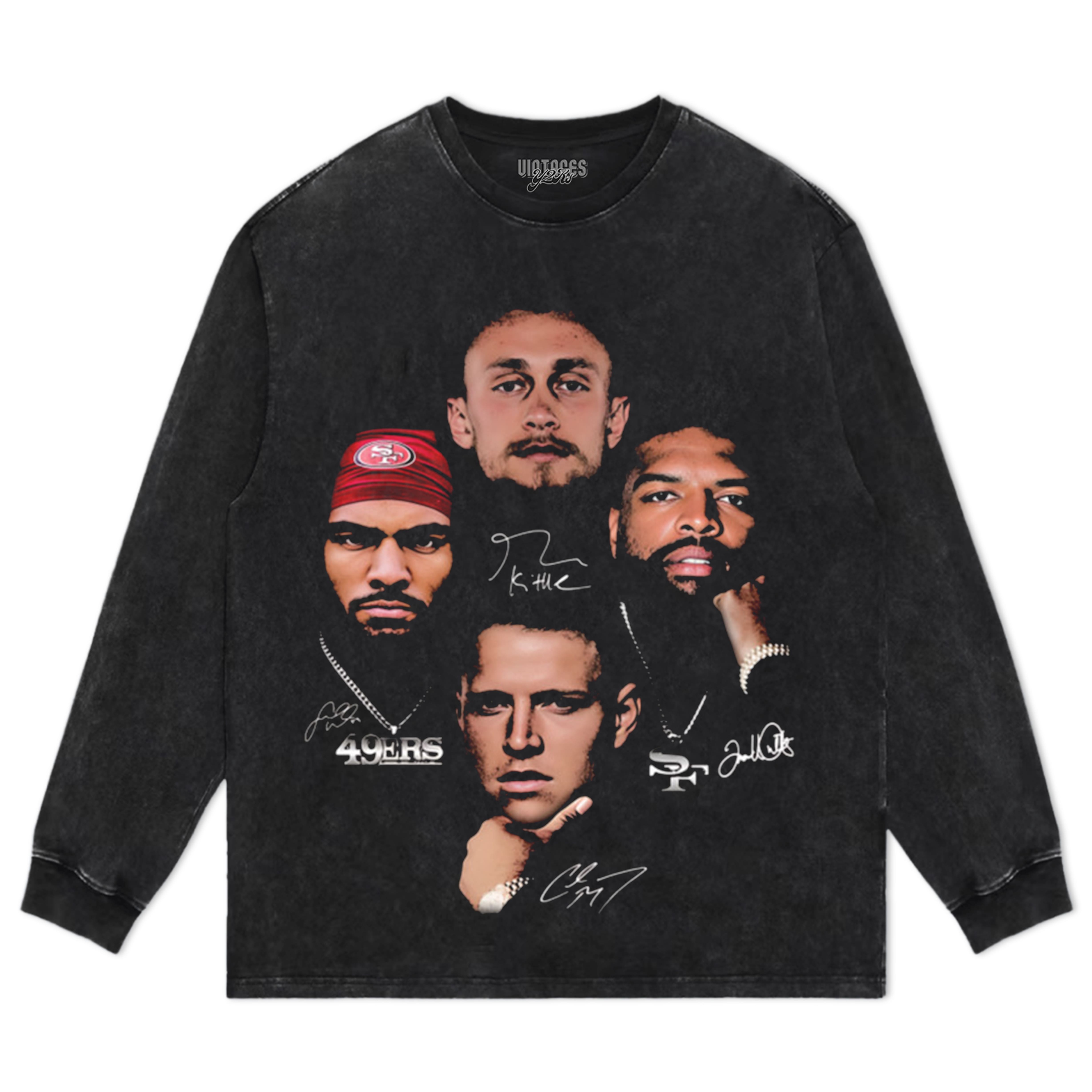 SAN FRANCISCO NINER GANG ROW TEE & LS & HOODIE