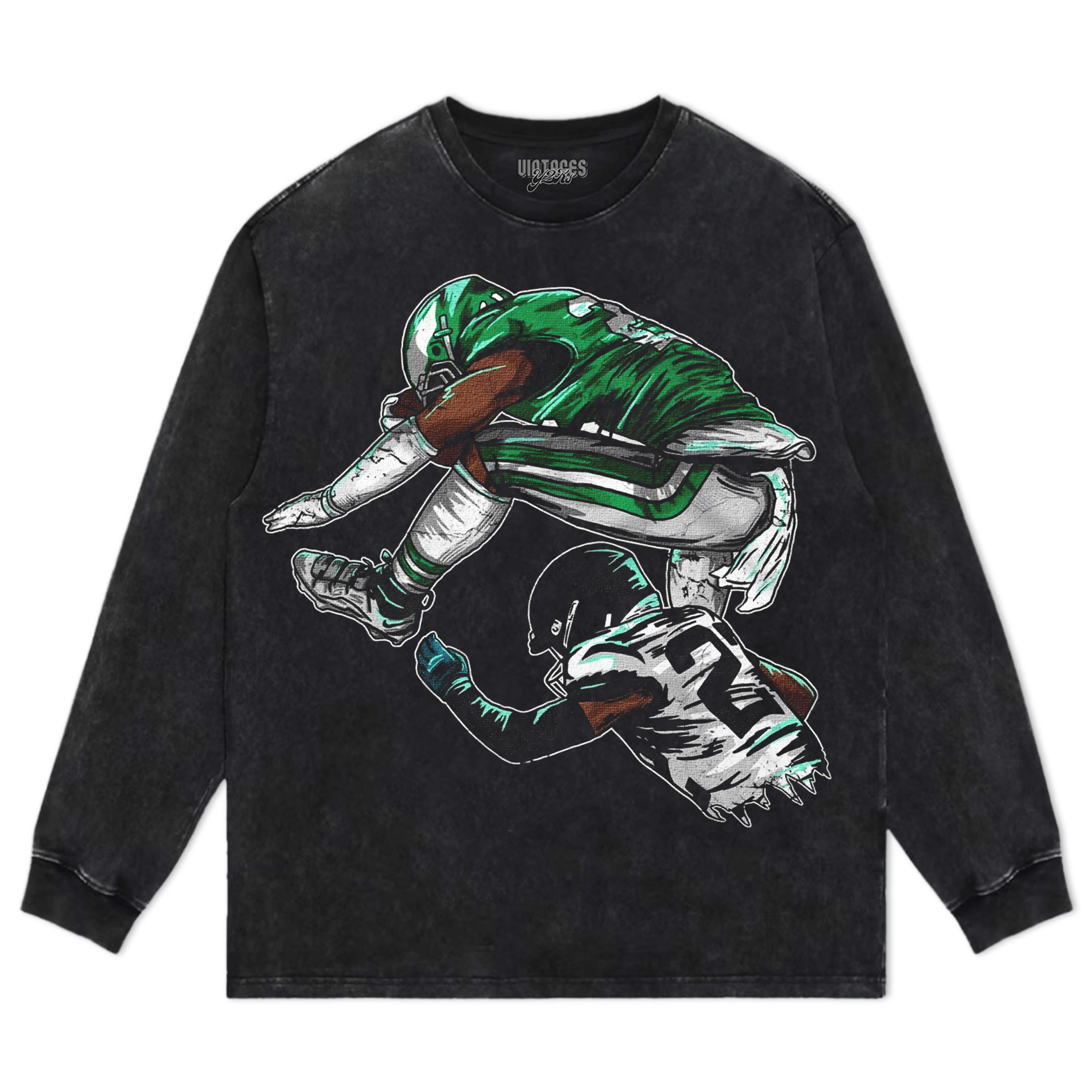 SAQUON BARKLEY & REVERSE HURDLE TEE & LS & HOODIE