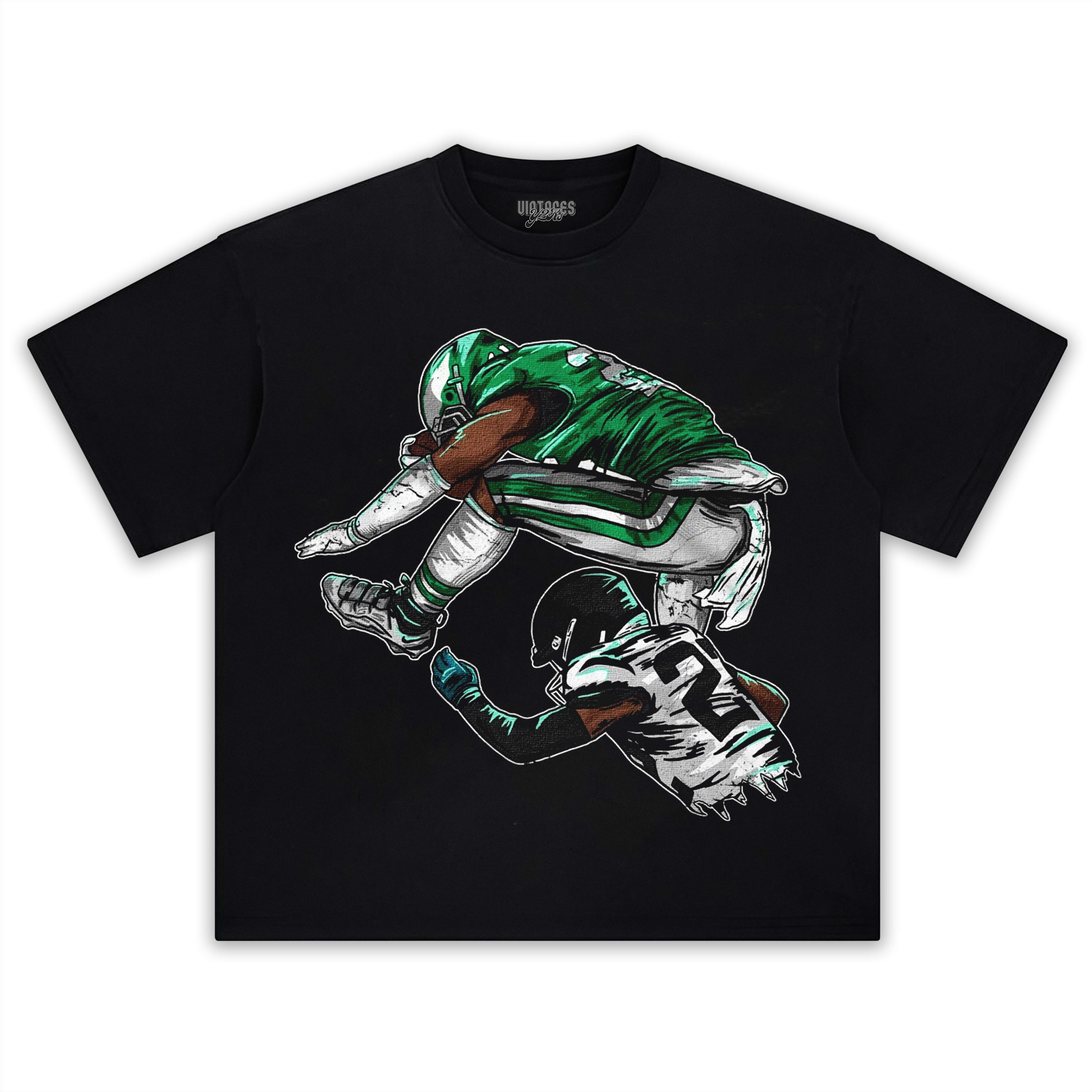 SAQUON BARKLEY & REVERSE HURDLE TEE & LS & HOODIE