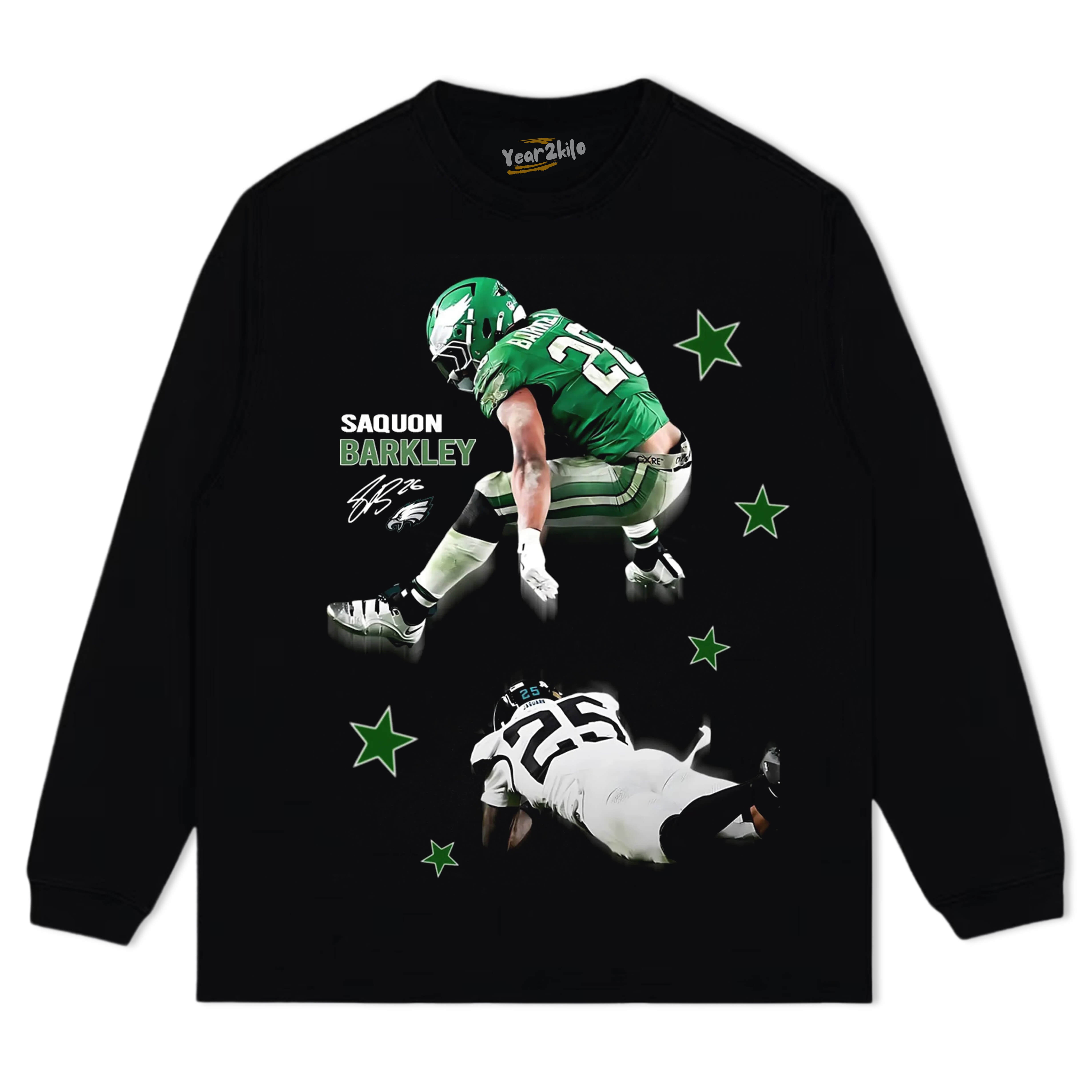 SAQUON REVERSE HURDLE 2.0 TEE & LS & HOODIE