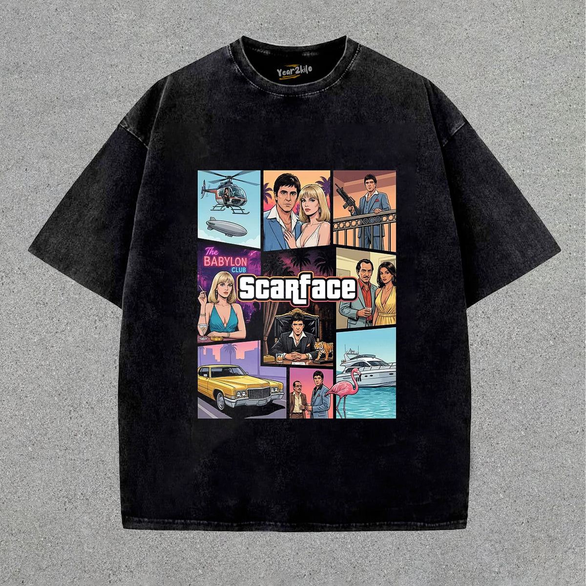 SCARFACE TANK TOP & TEE & LONG SLEEVE & LAYERED LS & HOODIE