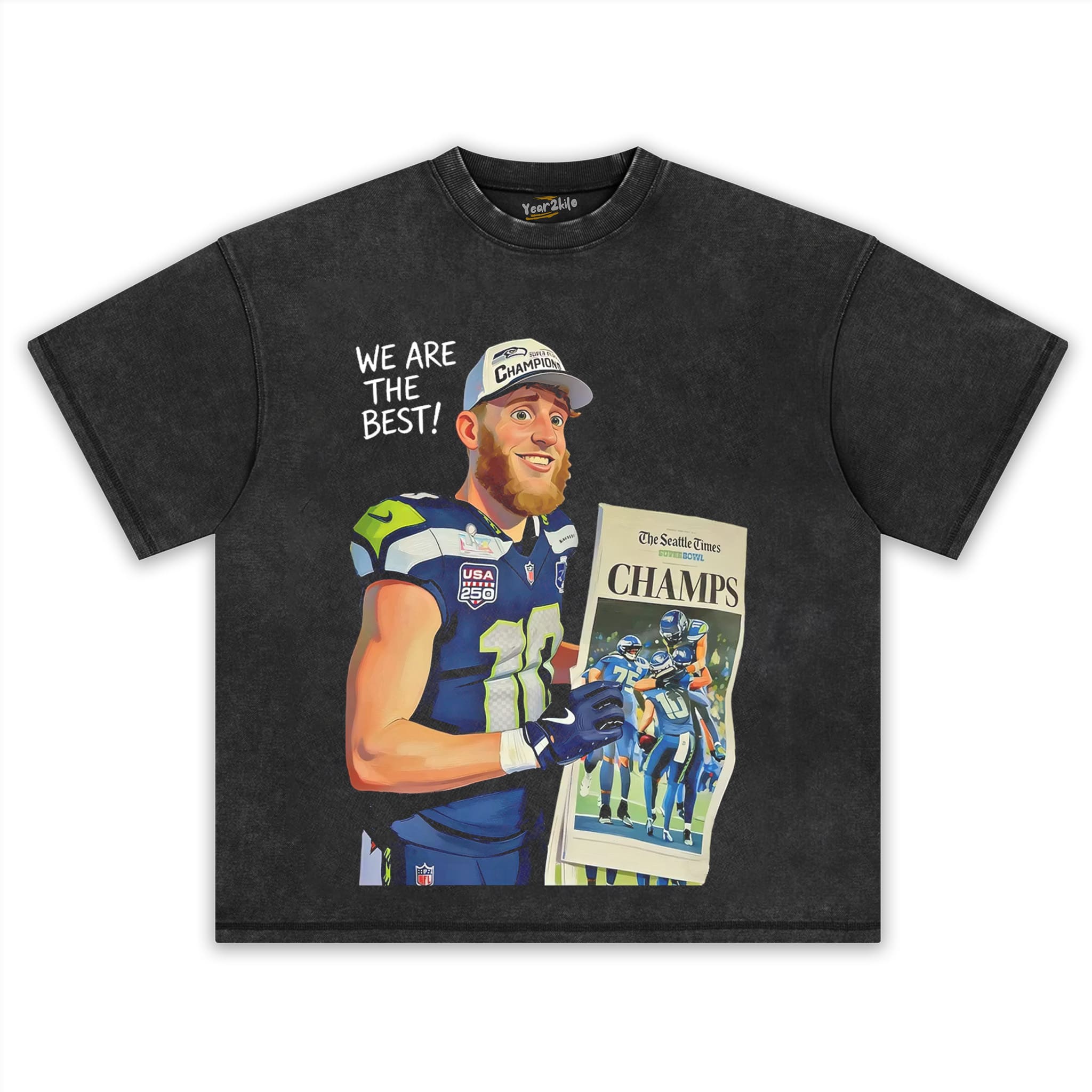 SEATTLE SEAHAWKS SUPER BOWL CHAMPIONS CYBORG GRAPHIC V1 TANK TOP & TEE & LONG SLEEVE & LAYERED LS & HOODIE