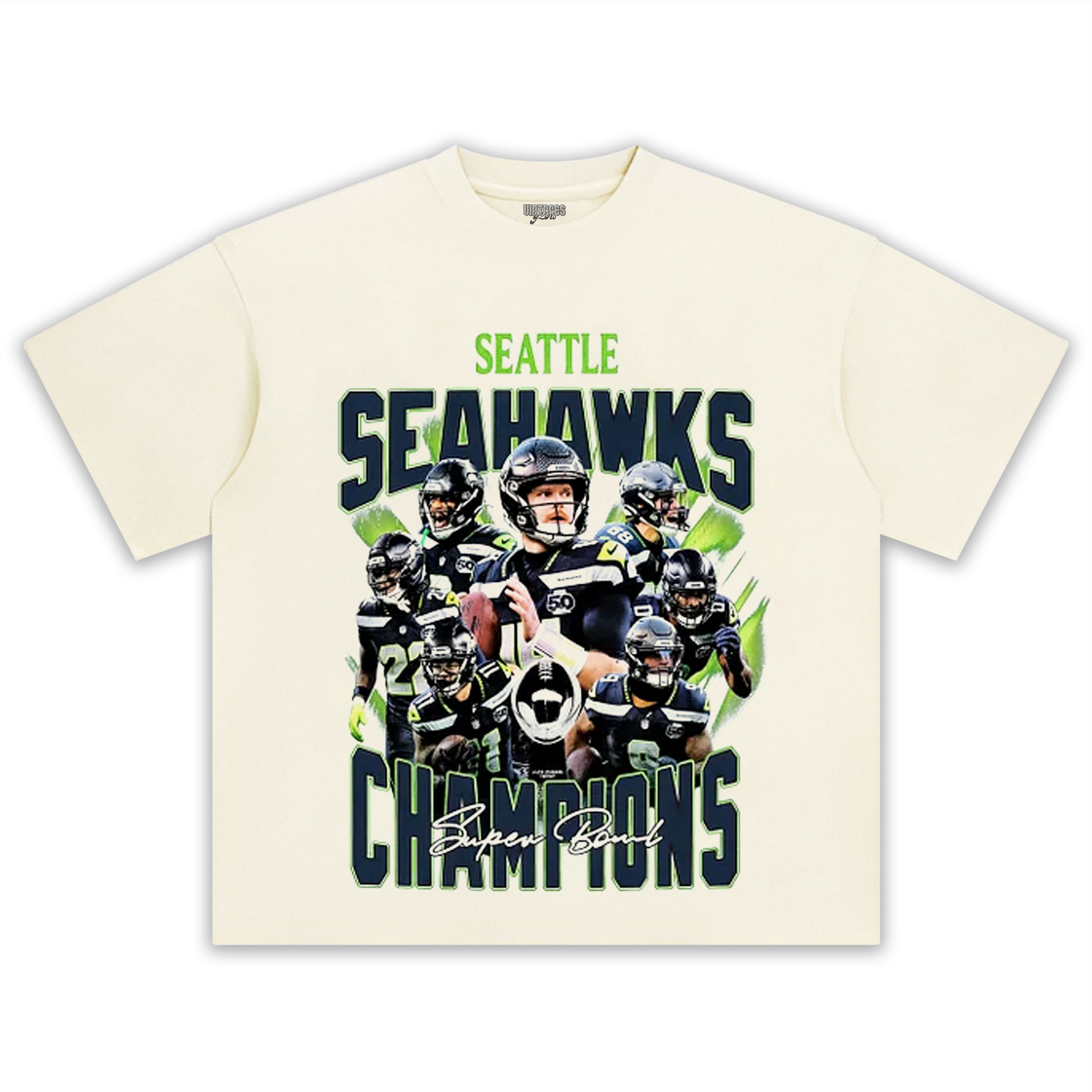 SEATTLE SEAHAWKS & SUPER BOWL LX CHAMPION TEE & LS & HOODIE