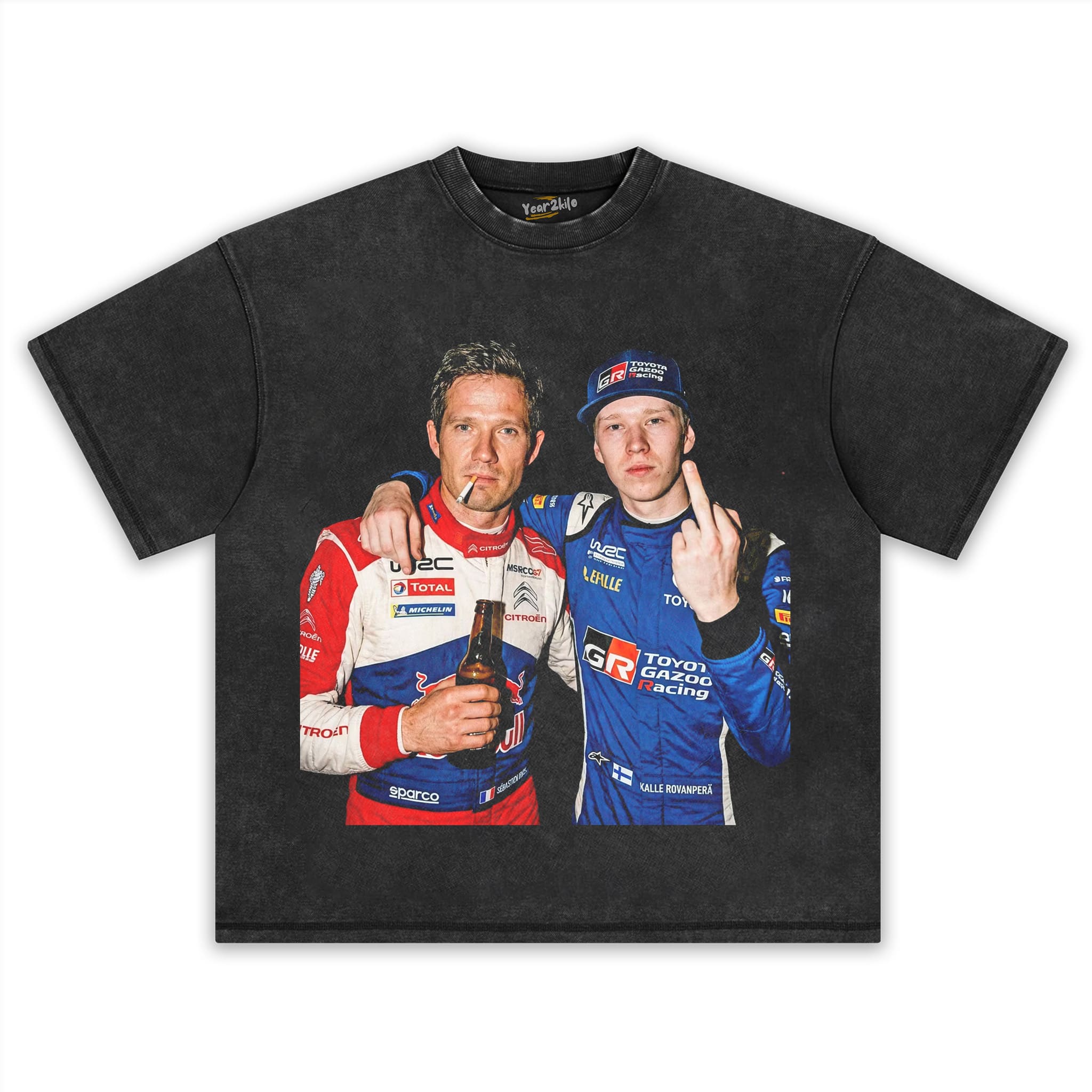 SÉBASTIEN OGIER & KALLE ROVANPERÄ 2026 SECTO RALLY FINLAND|WRC V1 TANK TOP & TEE & LONG SLEEVE & LAYERED LS & HOODIE