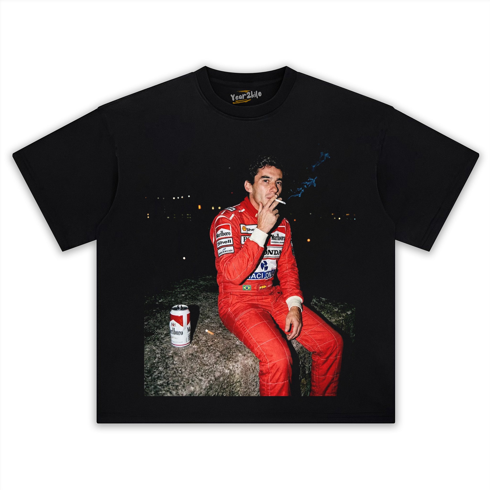 SENNA F1 LEGEND VQ TANK TOP & TEE & LONG SLEEVE & LAYERED LS & HOODIE