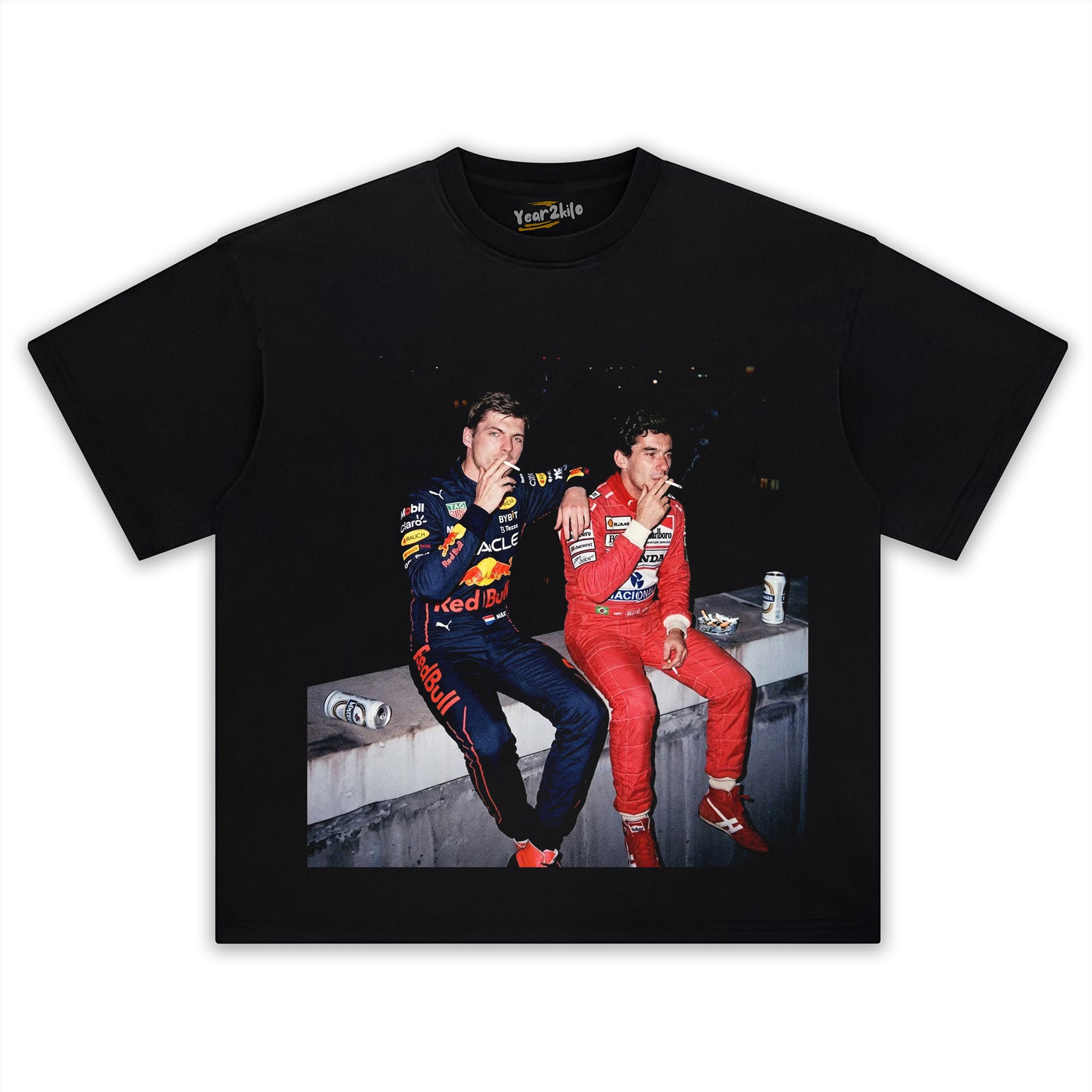 SENNA & MAX VERSTAPPEN F1 LEGEND TANK TOP & TEE & LONG SLEEVE & LAYERED LS & HOODIE