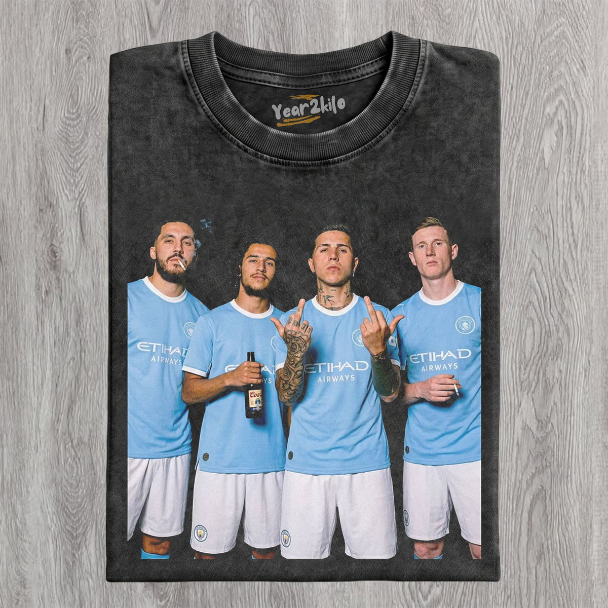 SERGIO AGÜERO & PHIL FODEN & ENZO FERNÁNDEZ & KEVIN DE BRUYNE MAN CITY TANK TOP & TEE & LONG SLEEVE & LAYERED LS & HOODIE