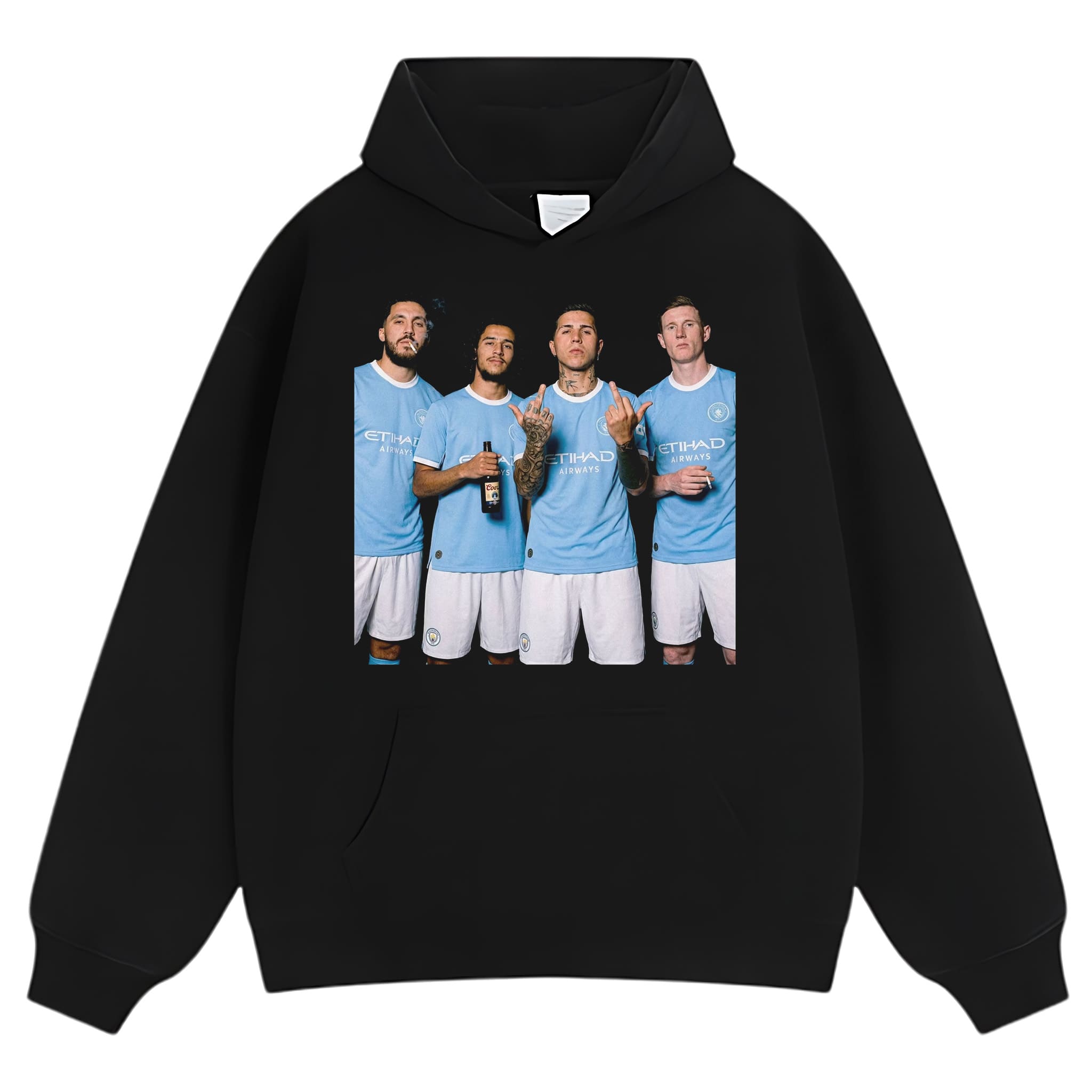 SERGIO AGÜERO & PHIL FODEN & ENZO FERNÁNDEZ & KEVIN DE BRUYNE MAN CITY TANK TOP & TEE & LONG SLEEVE & LAYERED LS & HOODIE