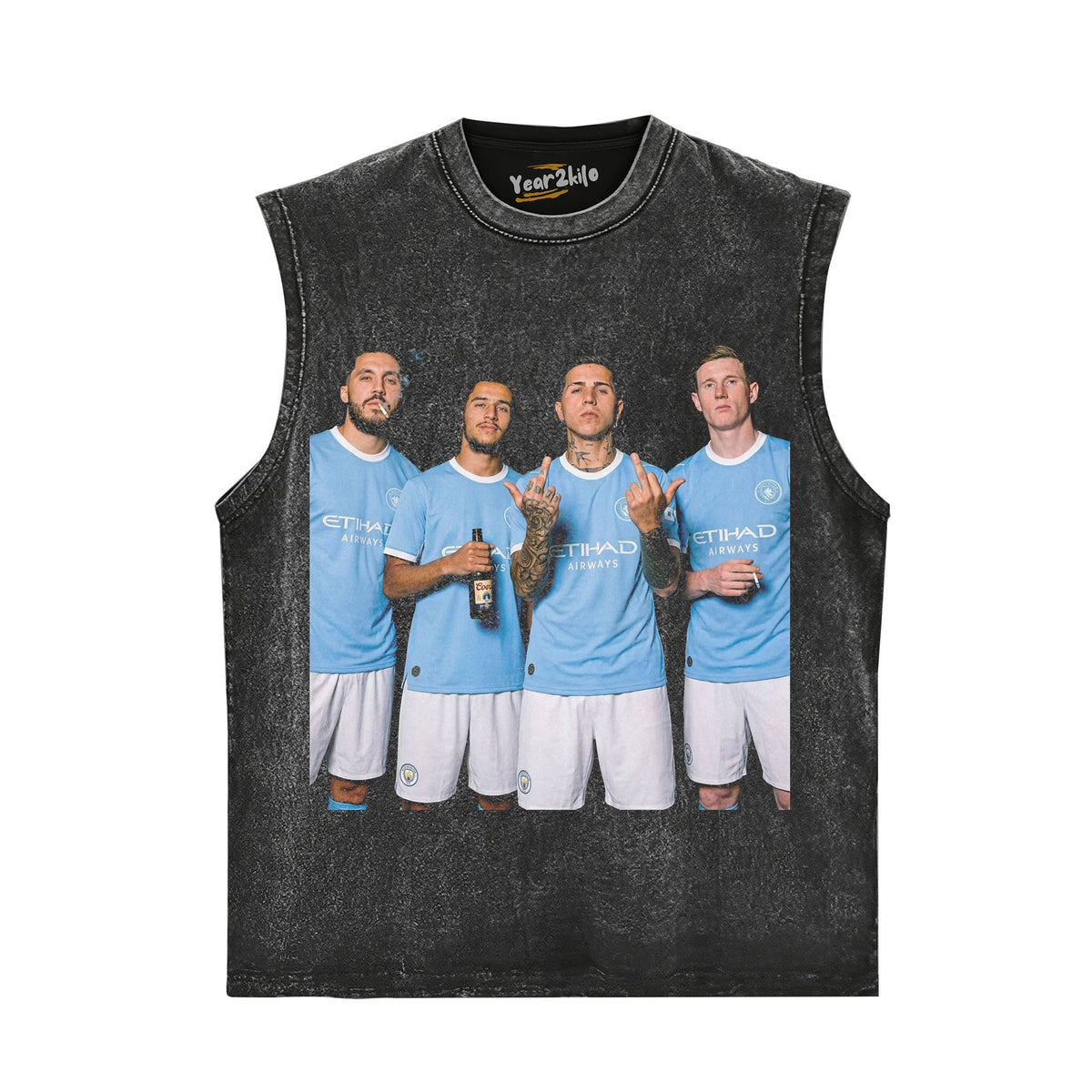 SERGIO AGÜERO & PHIL FODEN & ENZO FERNÁNDEZ & KEVIN DE BRUYNE MAN CITY TANK TOP & TEE & LONG SLEEVE & LAYERED LS & HOODIE
