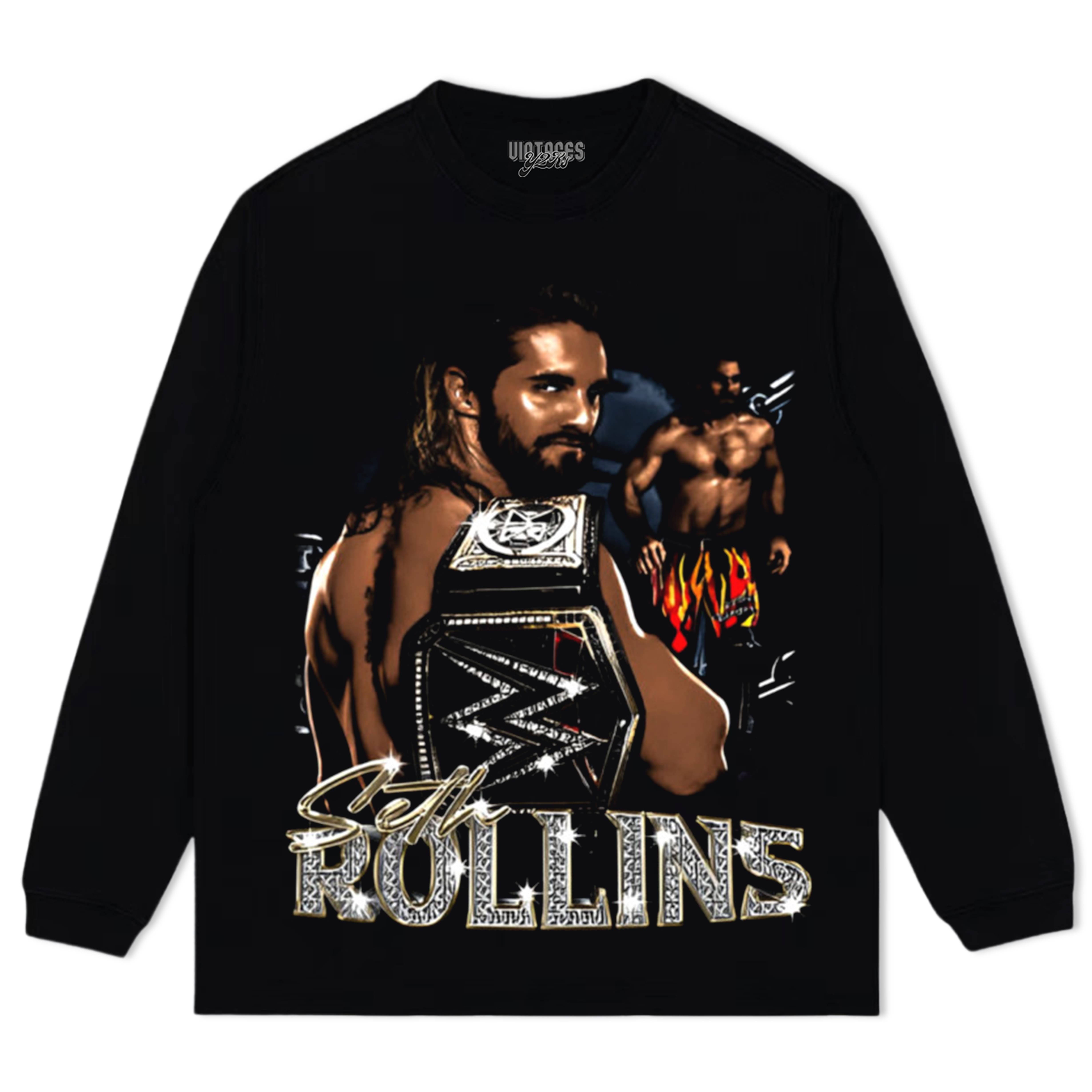 SETH ROLLINS VINTAGE COLLAGE TEE & LS & HOODIE