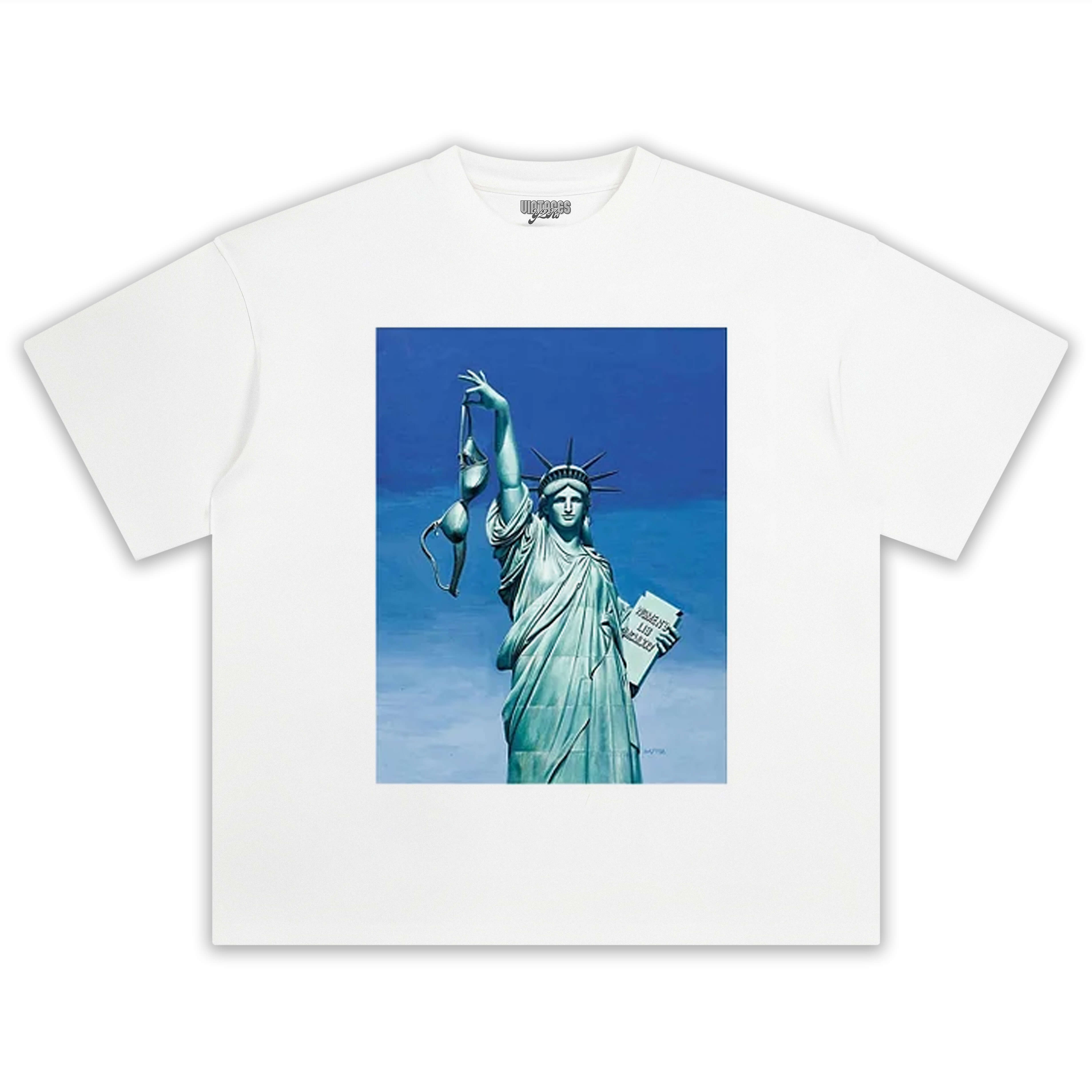 SEXY STATUE OF LIBERTY V2 TEE