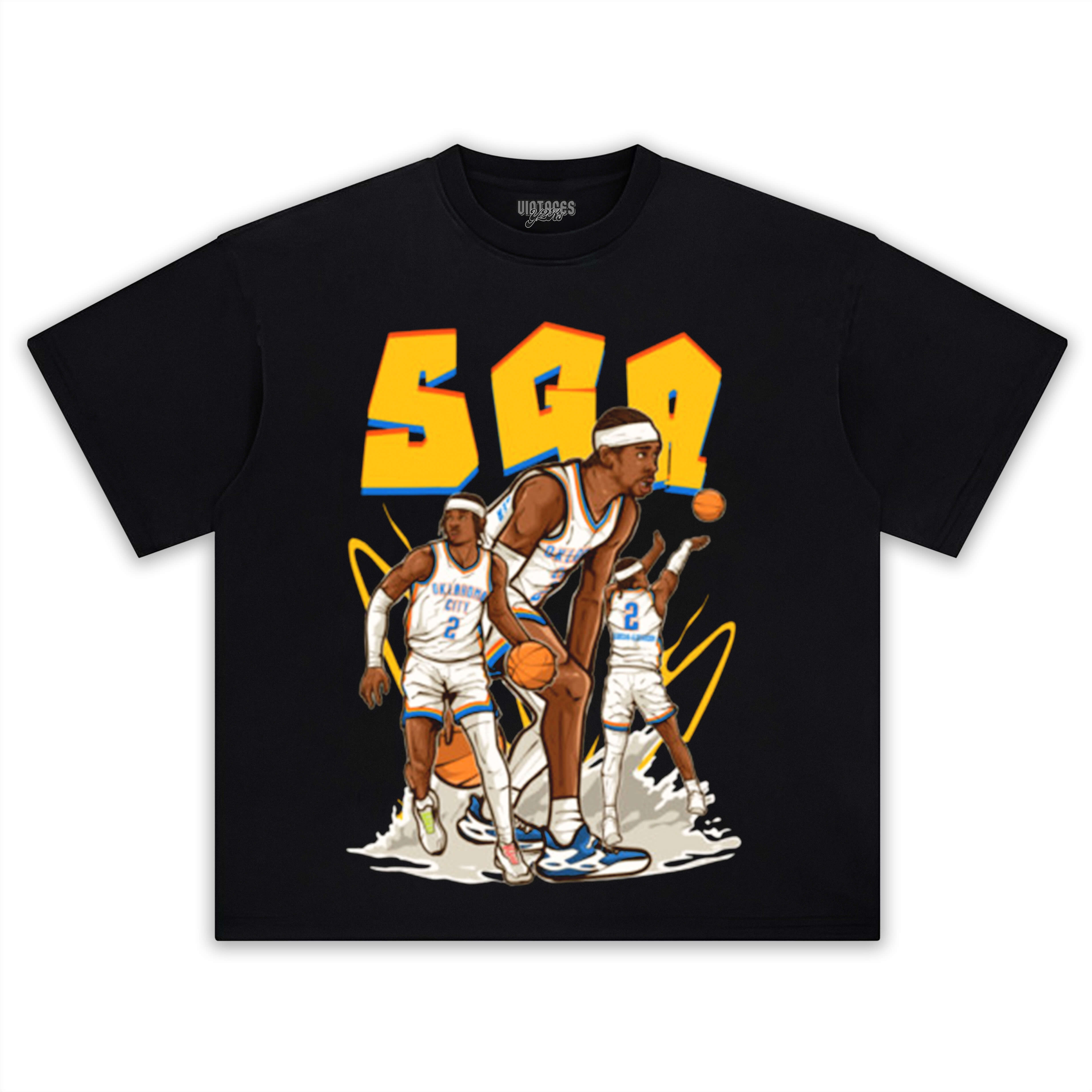 SGA & OKLAHOMA CITY THUNDER V5 TEE & LS & HOODIE