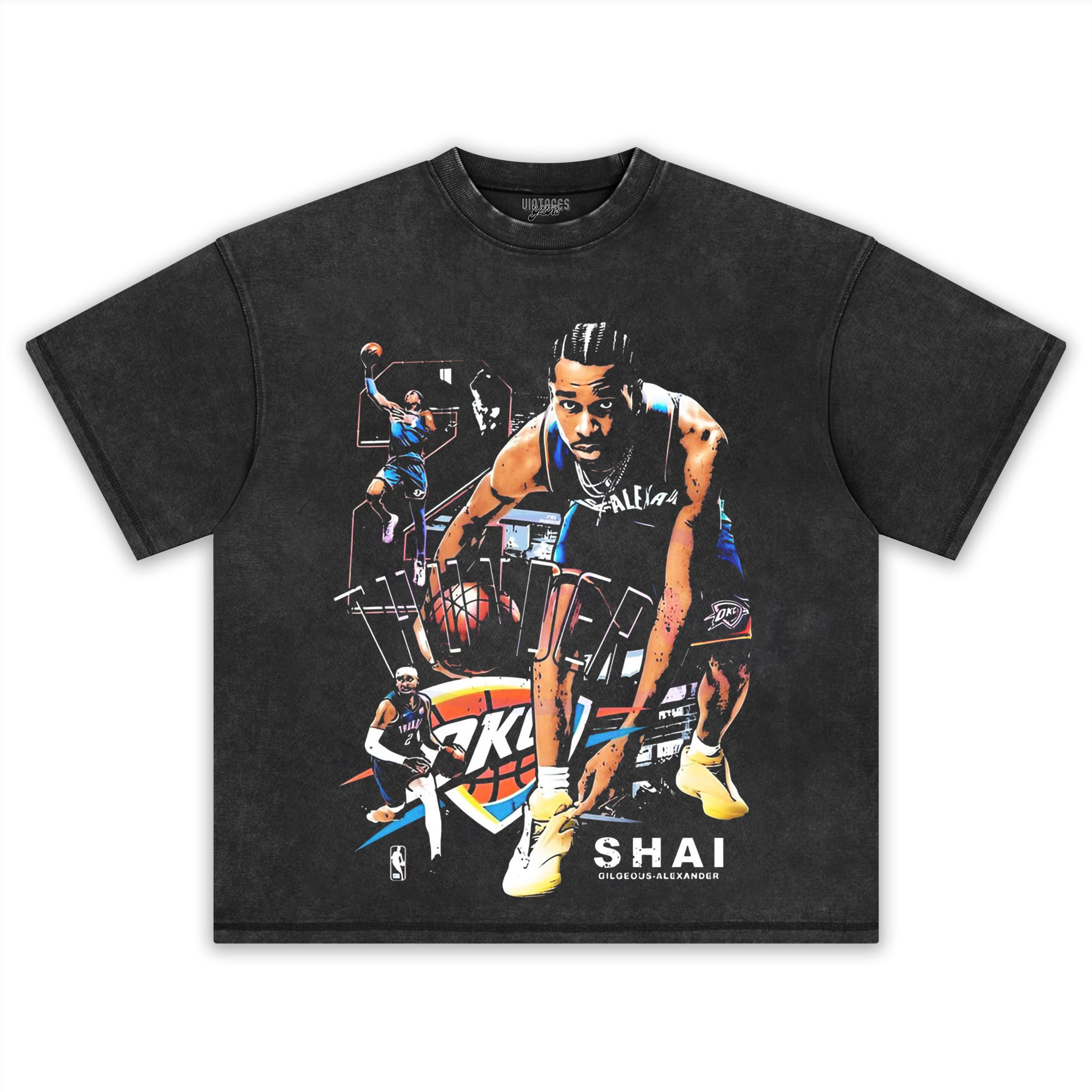 SGA & OKLAHOMA CITY THUNDER V7 TEE & LS & HOODIE