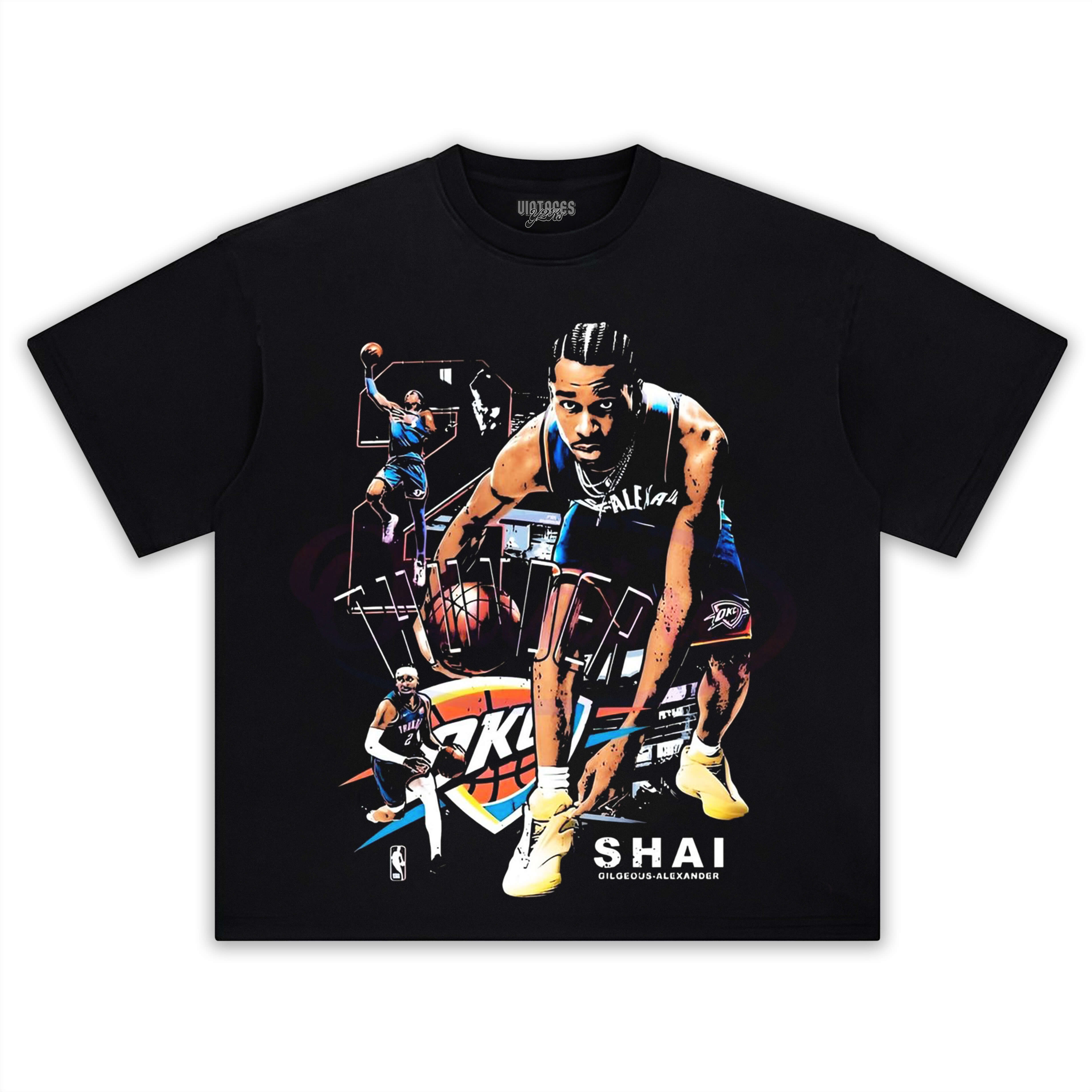 SGA & OKLAHOMA CITY THUNDER V7 TEE & LS & HOODIE