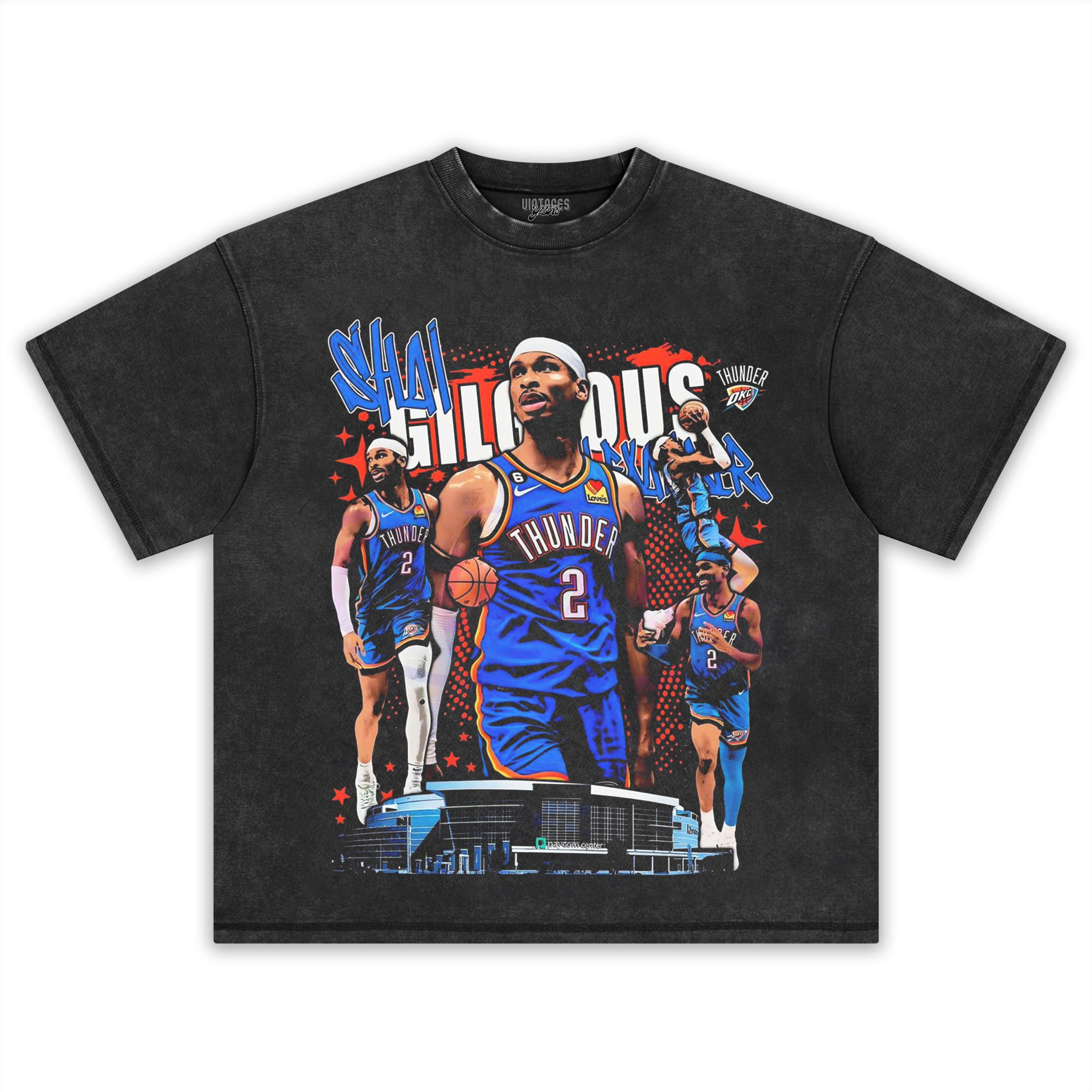 SGA & OKLAHOMA CITY THUNDER V9 TEE & LS & HOODIE