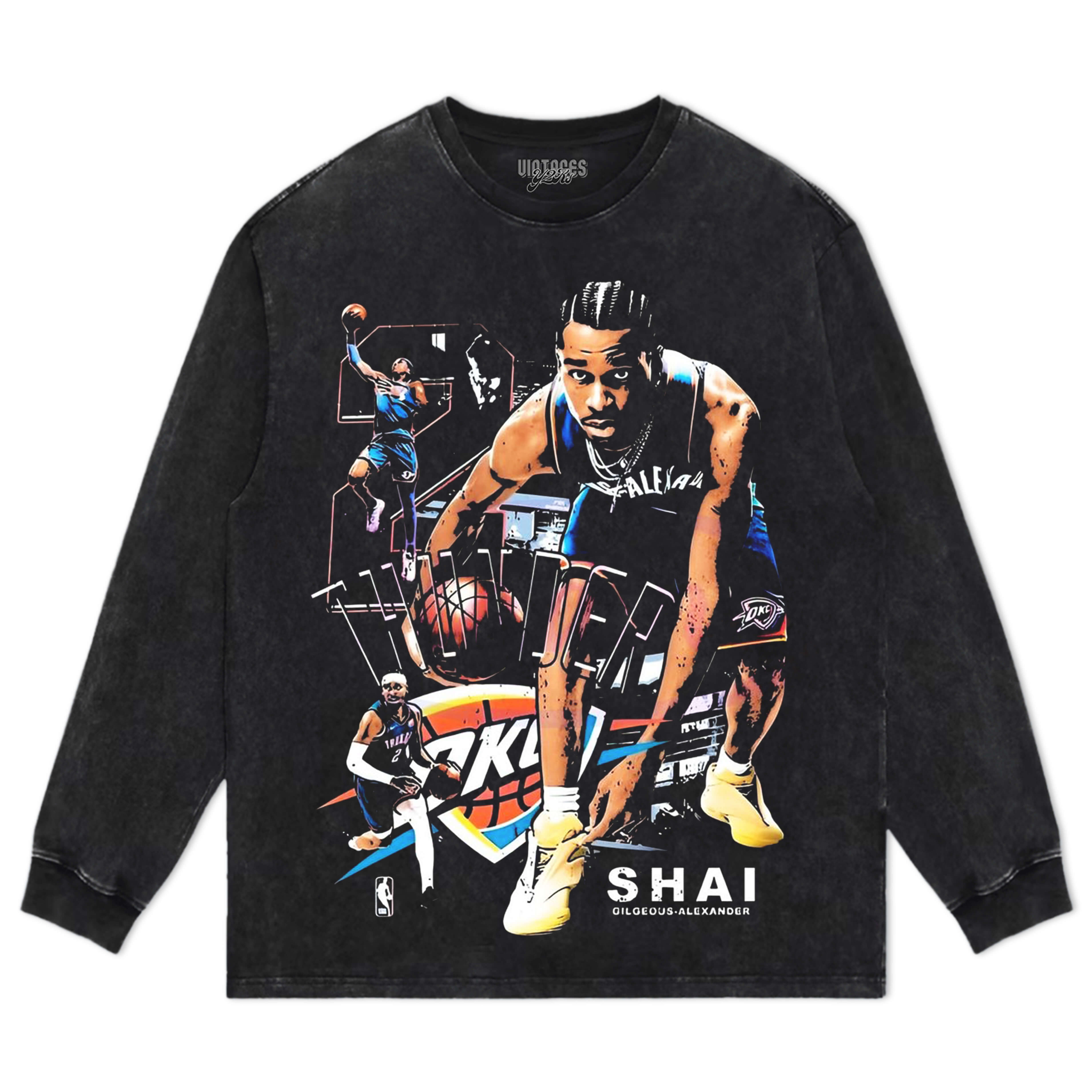 SGA & OKLAHOMA CITY THUNDER V7 TEE & LS & HOODIE