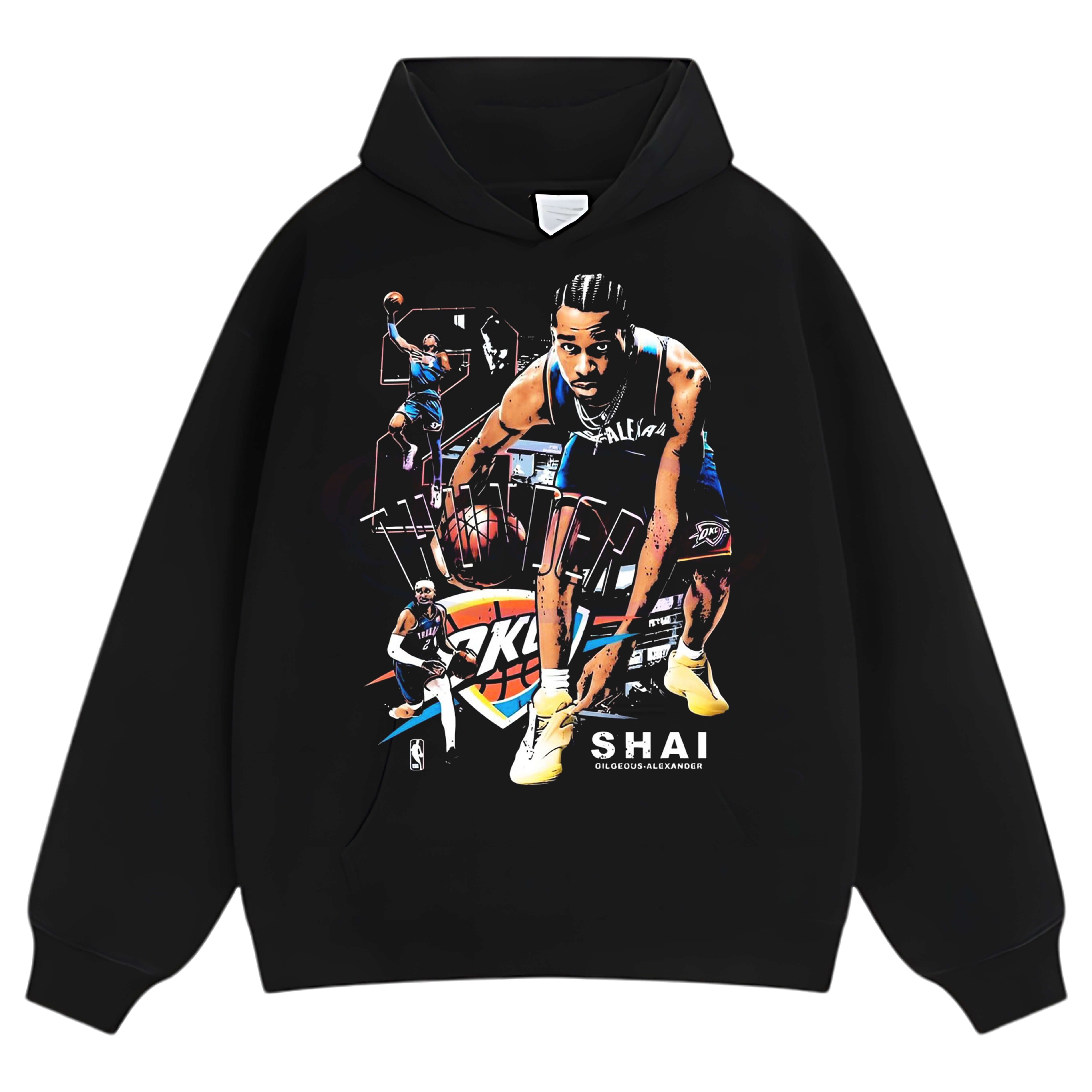 SGA & OKLAHOMA CITY THUNDER V7 TEE & LS & HOODIE