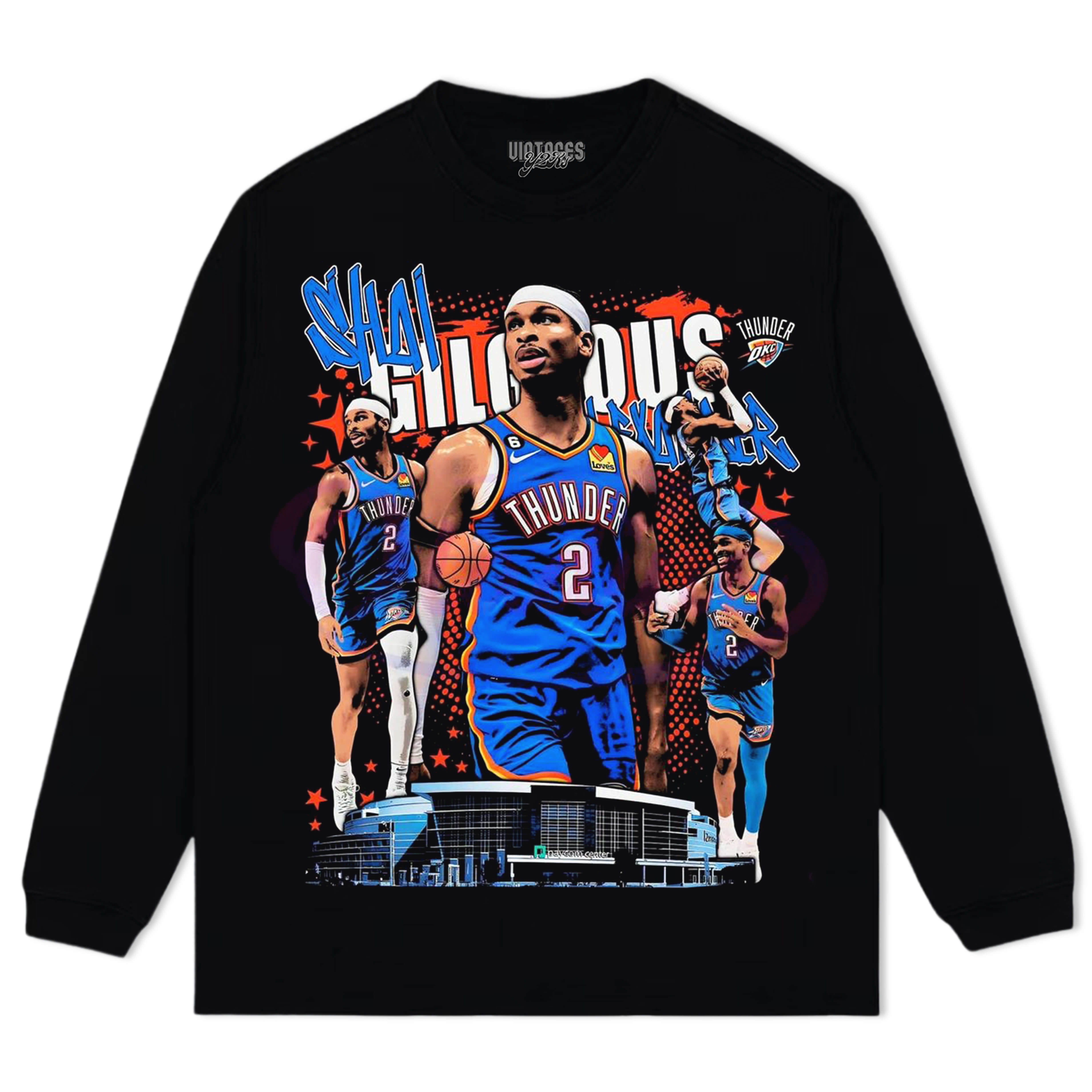 SGA & OKLAHOMA CITY THUNDER V9 TEE & LS & HOODIE