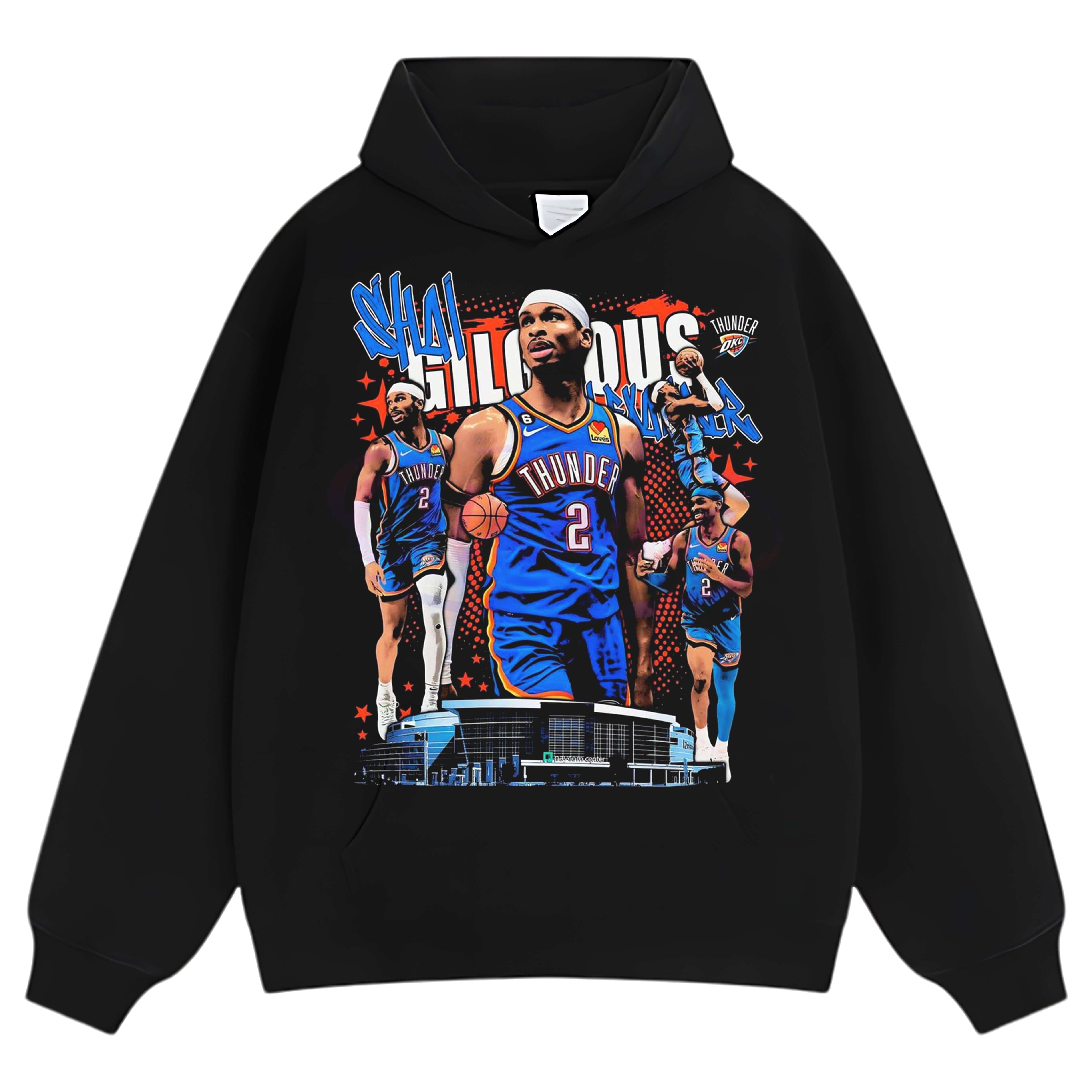 SGA & OKLAHOMA CITY THUNDER V9 TEE & LS & HOODIE