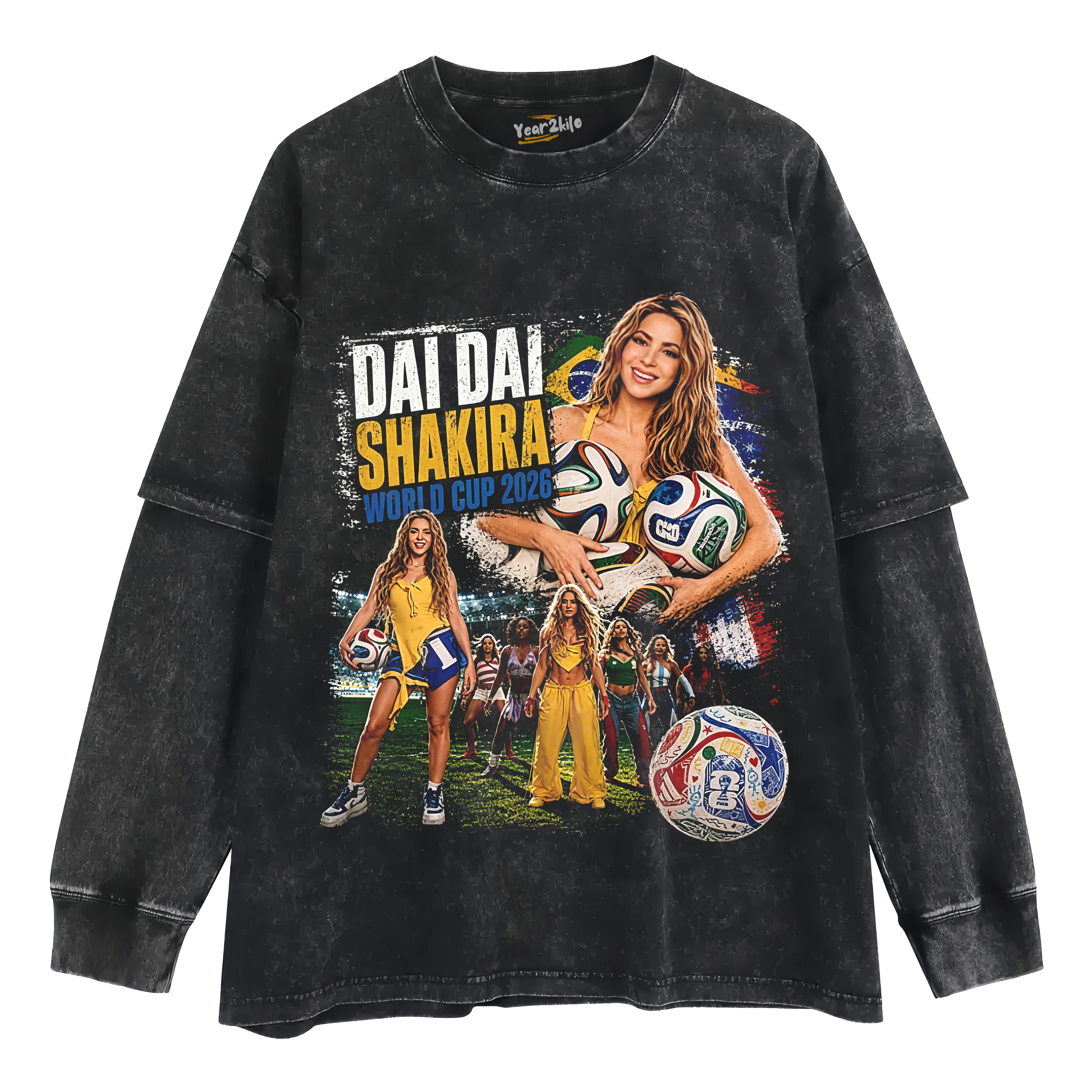 SHAKIRA DAI DAI 2026 TANK TOP & TEE & LONG SLEEVE & LAYERED LS & HOODIE