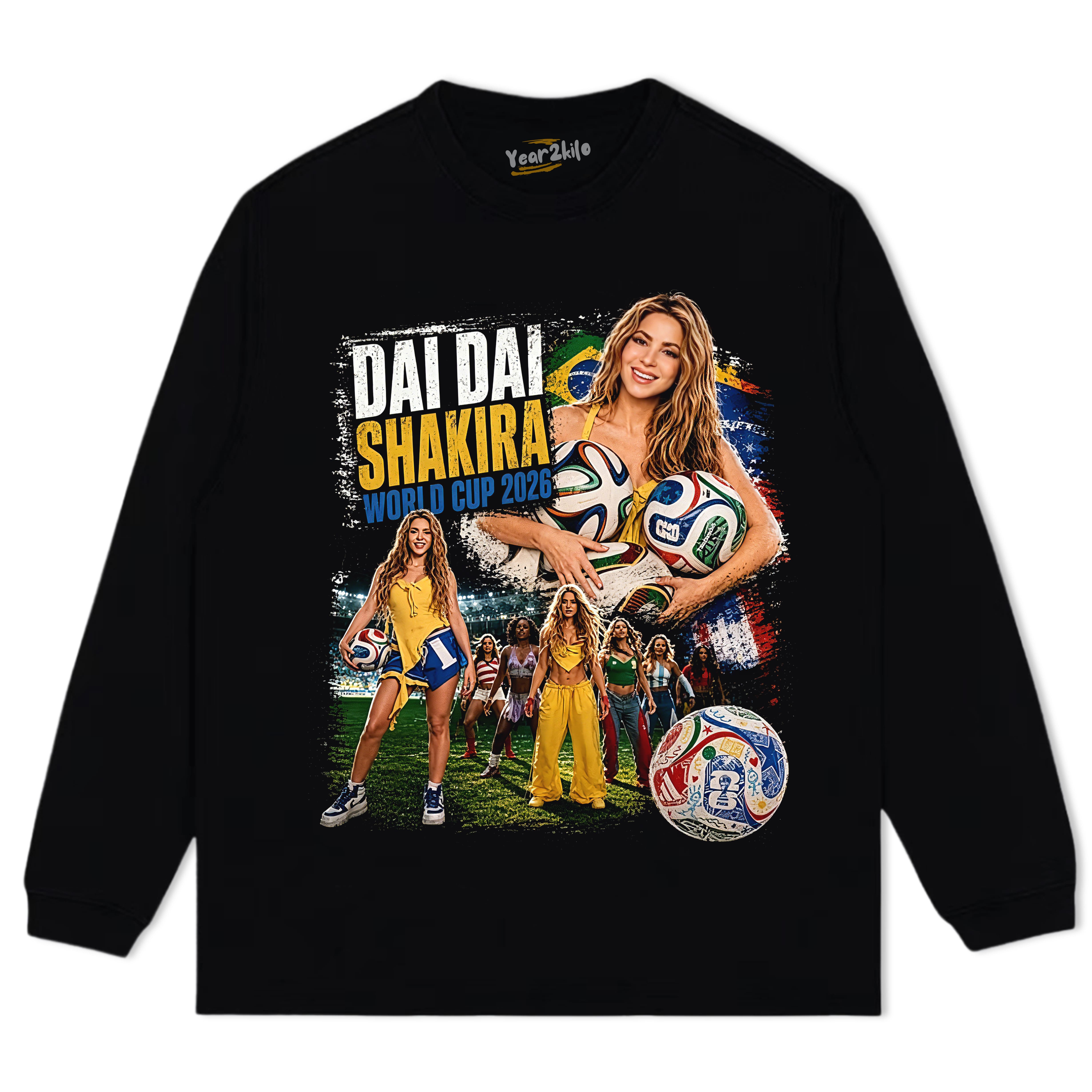 SHAKIRA DAI DAI 2026 TANK TOP & TEE & LONG SLEEVE & LAYERED LS & HOODIE