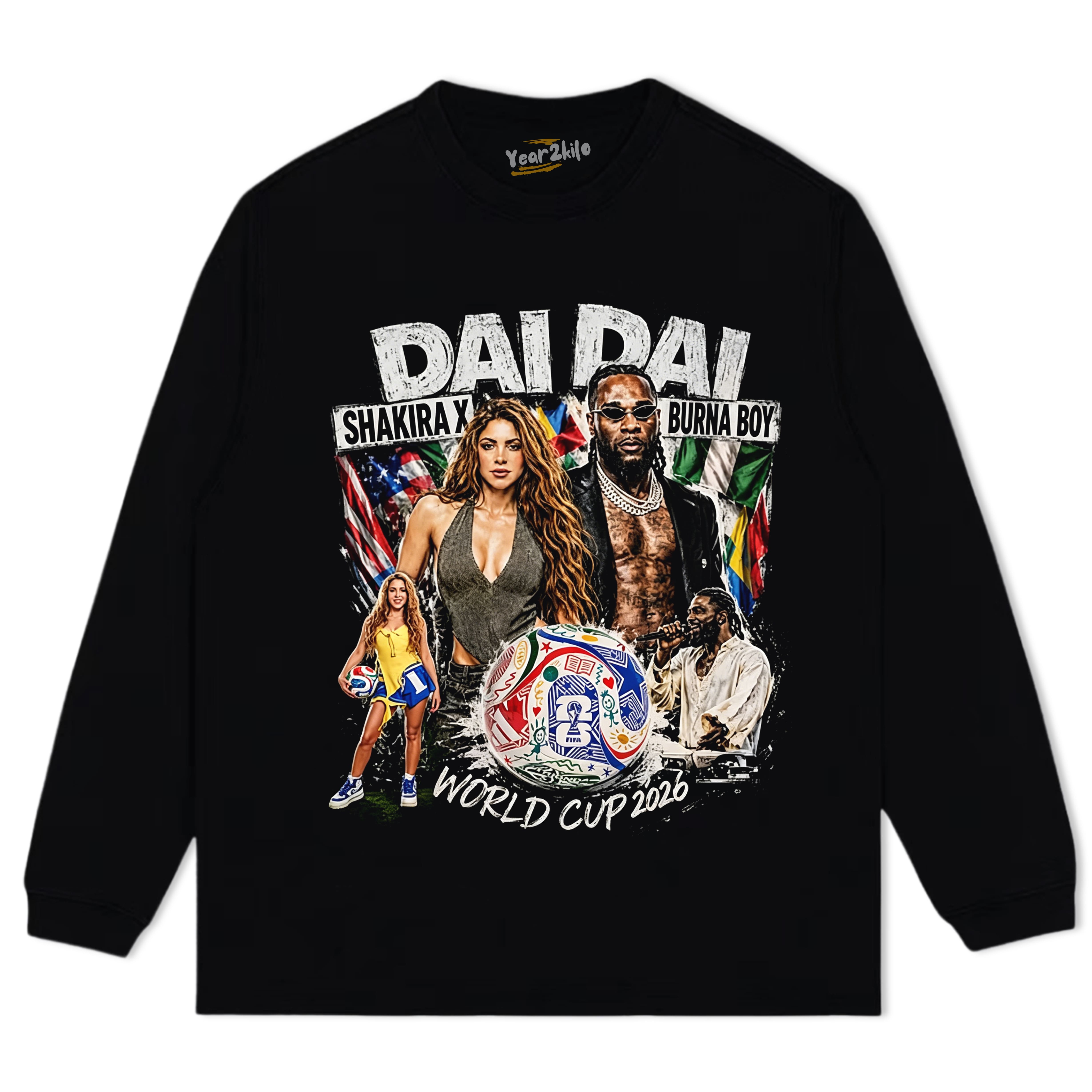 SHAKIRA DAI DAI 2026 V2 TANK TOP & TEE & LONG SLEEVE & LAYERED LS & HOODIE