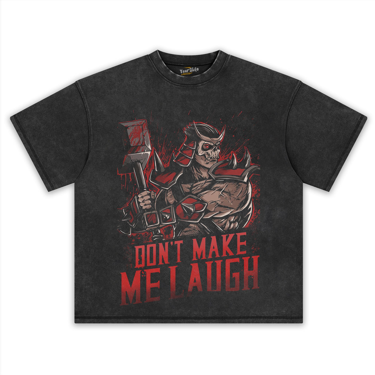 SHAO KAHN - DON'T MAKE ME LAUGH TEE & LS & HOODIE