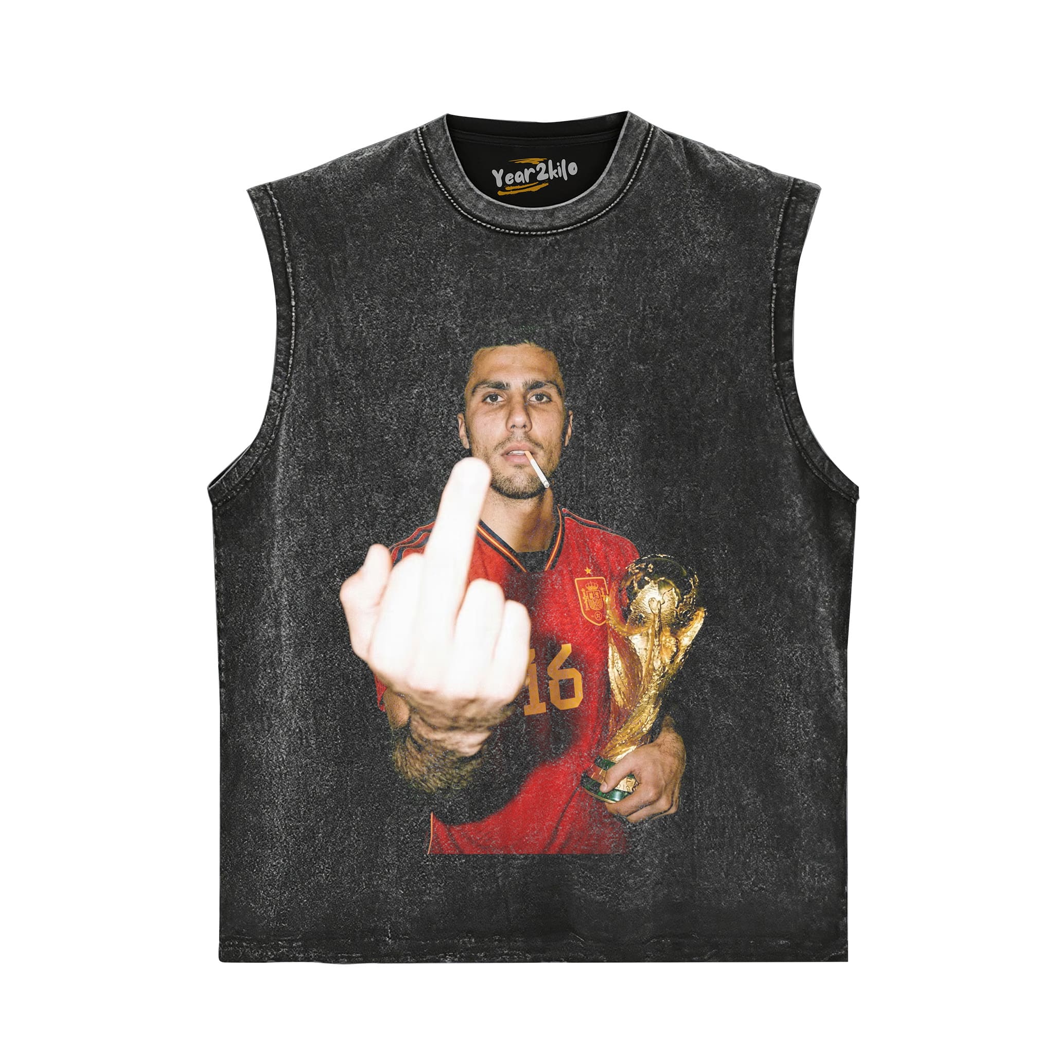 SPAIN RODRIGO FIFA 2026 CHAMPION TANK TOP & TEE & LONG SLEEVE & LAYERED LS & HOODIE