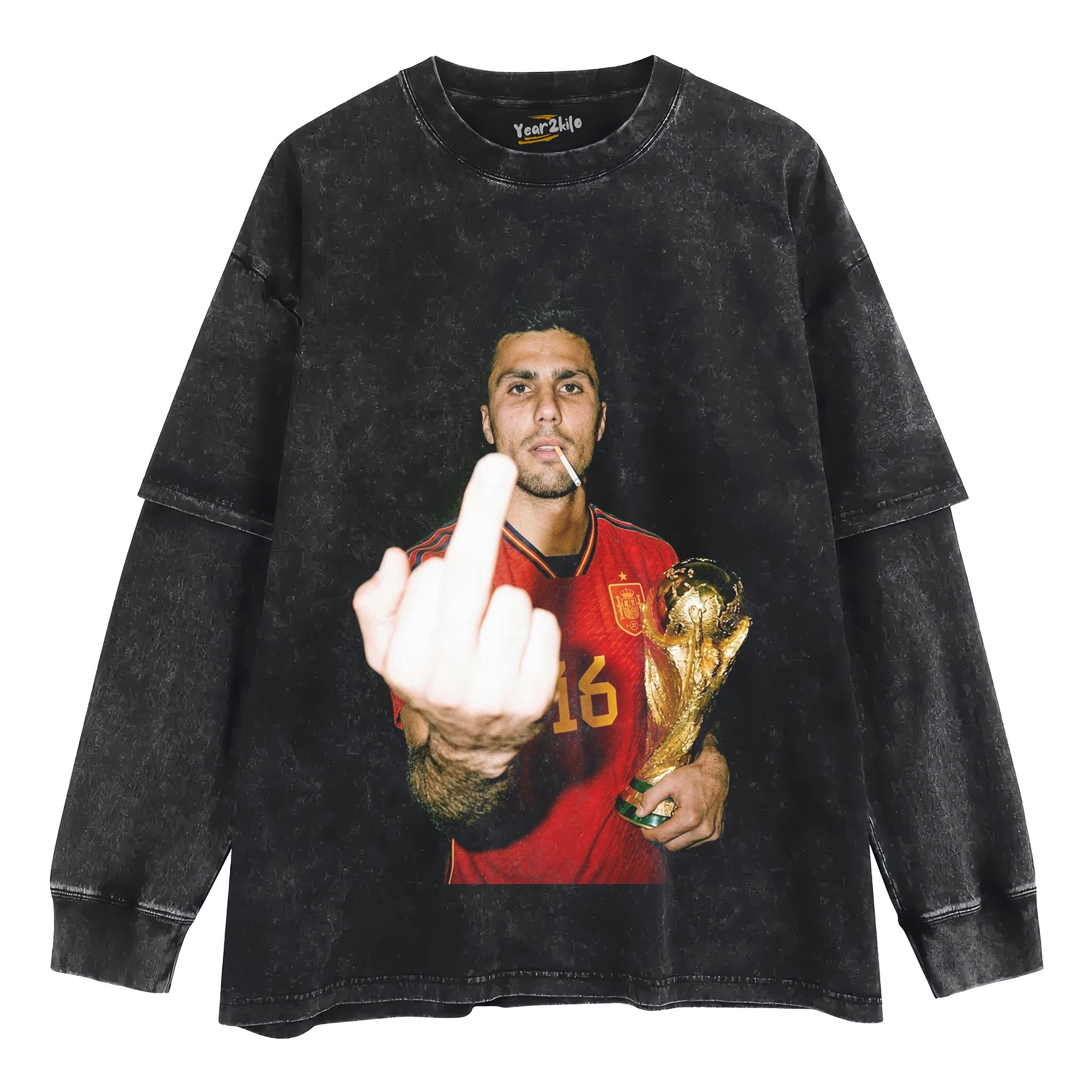 SPAIN RODRIGO FIFA 2026 CHAMPION TANK TOP & TEE & LONG SLEEVE & LAYERED LS & HOODIE