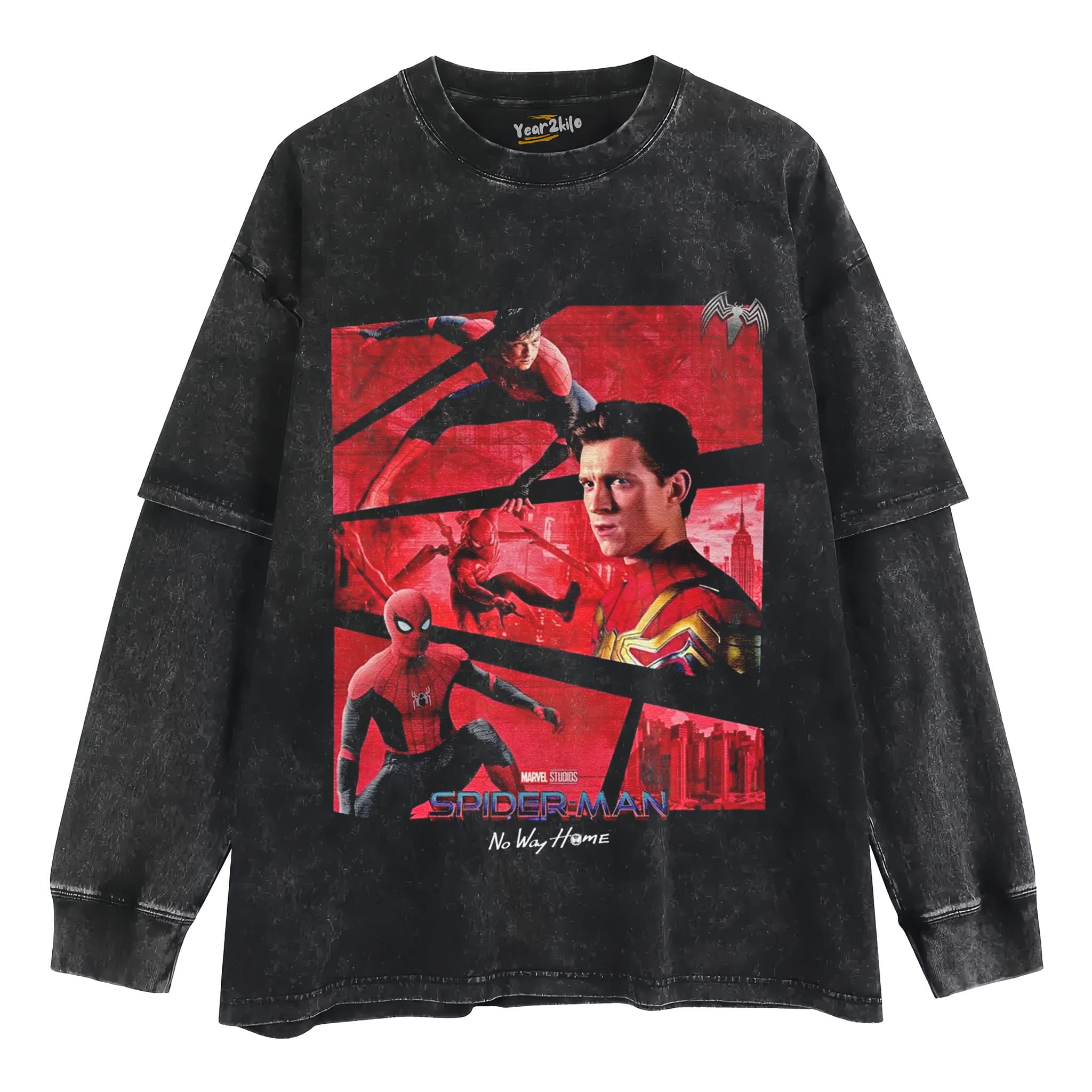 SPIDERMAN V1 TANK TOP & TEE & LONG SLEEVE & LAYERED LS & HOODIE