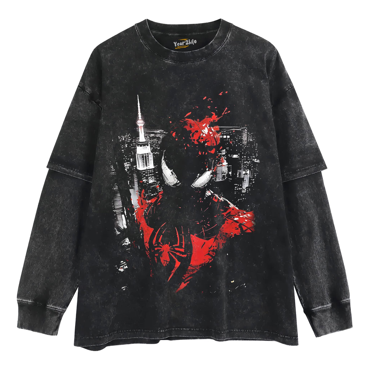 SPIDERMAN V5 TANK TOP & TEE & LONG SLEEVE & LAYERED LS & HOODIE