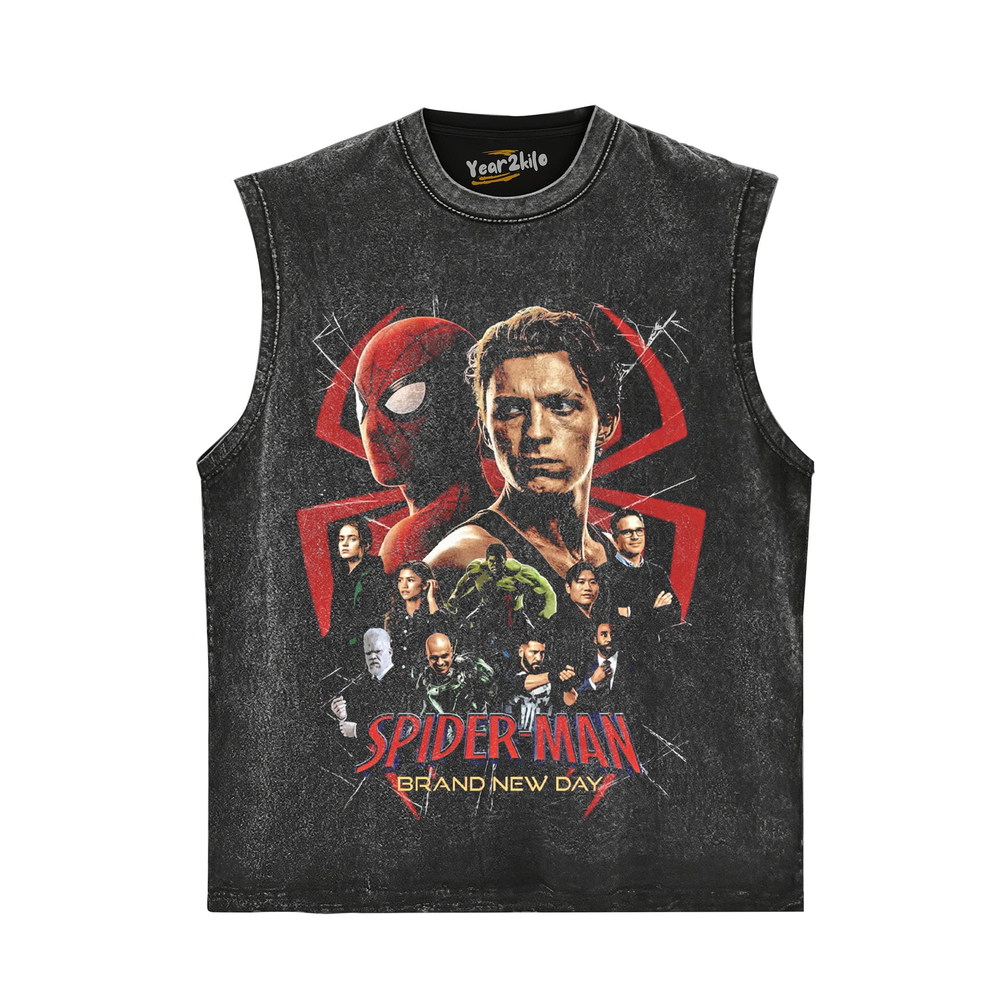 SPIDER MAN BRAND NEW DAY TANK TOP & TEE & LONG SLEEVE & LAYERED LS & HOODIE