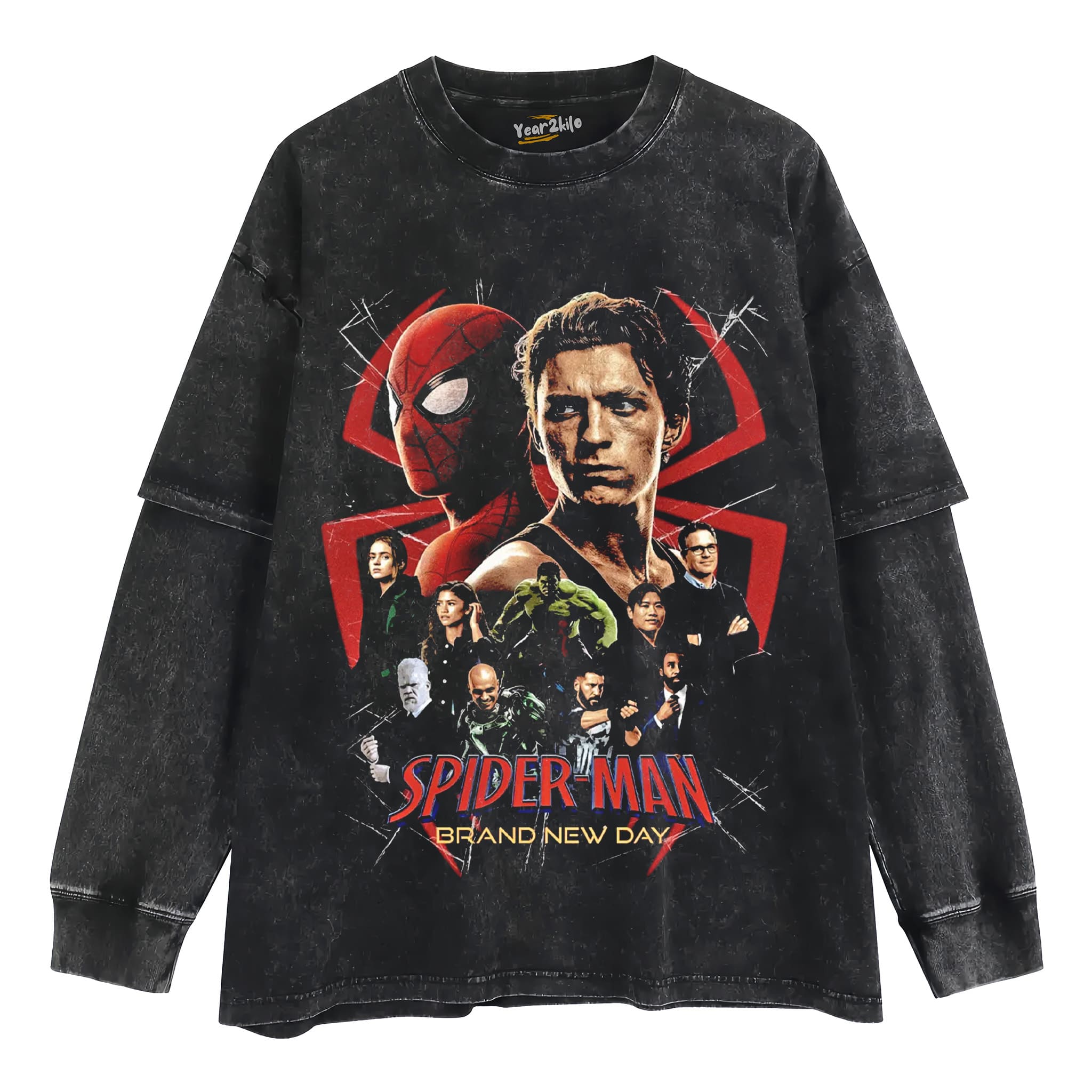 SPIDER MAN BRAND NEW DAY TANK TOP & TEE & LONG SLEEVE & LAYERED LS & HOODIE