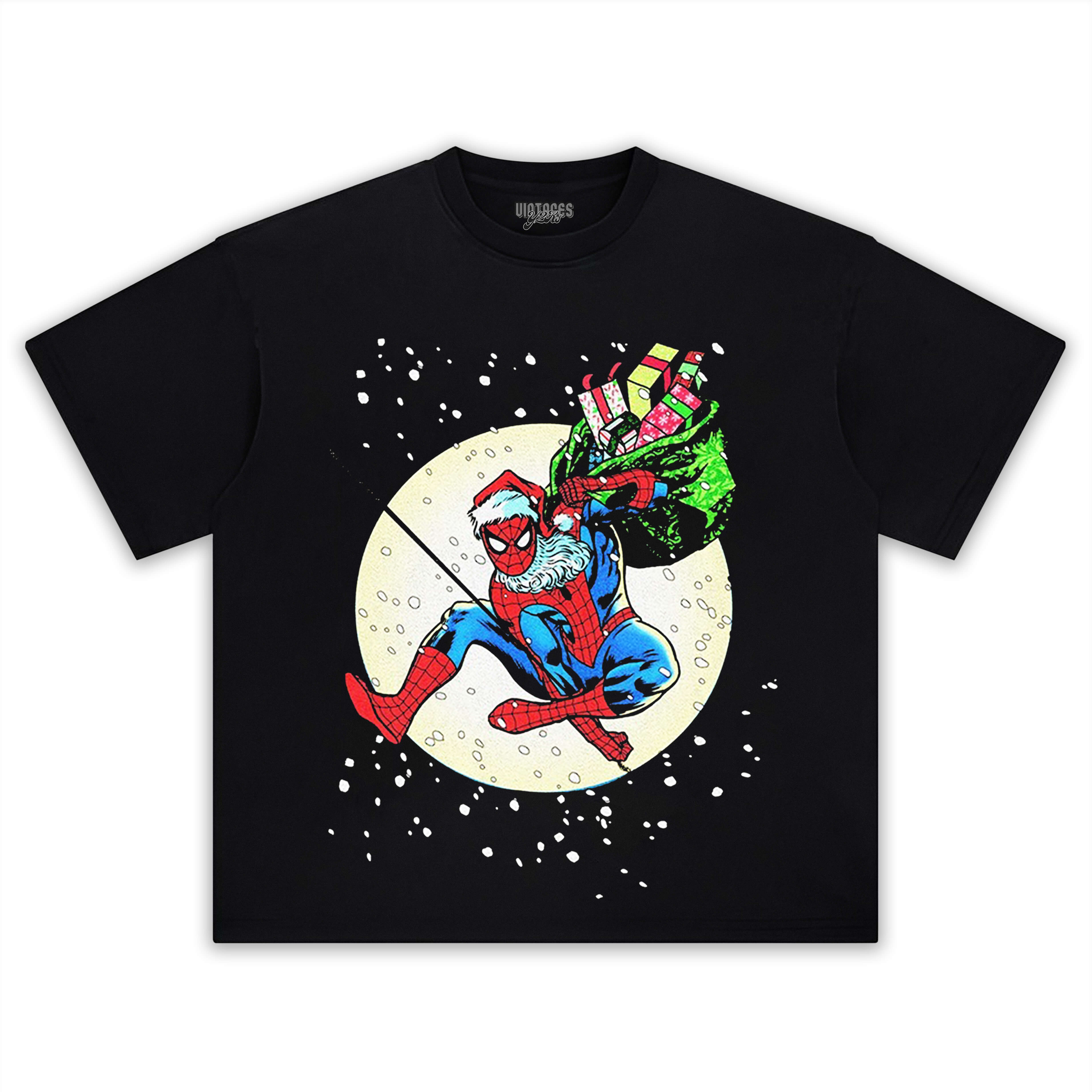SPIDEY-CLAUS TEE & LS & HOODIE
