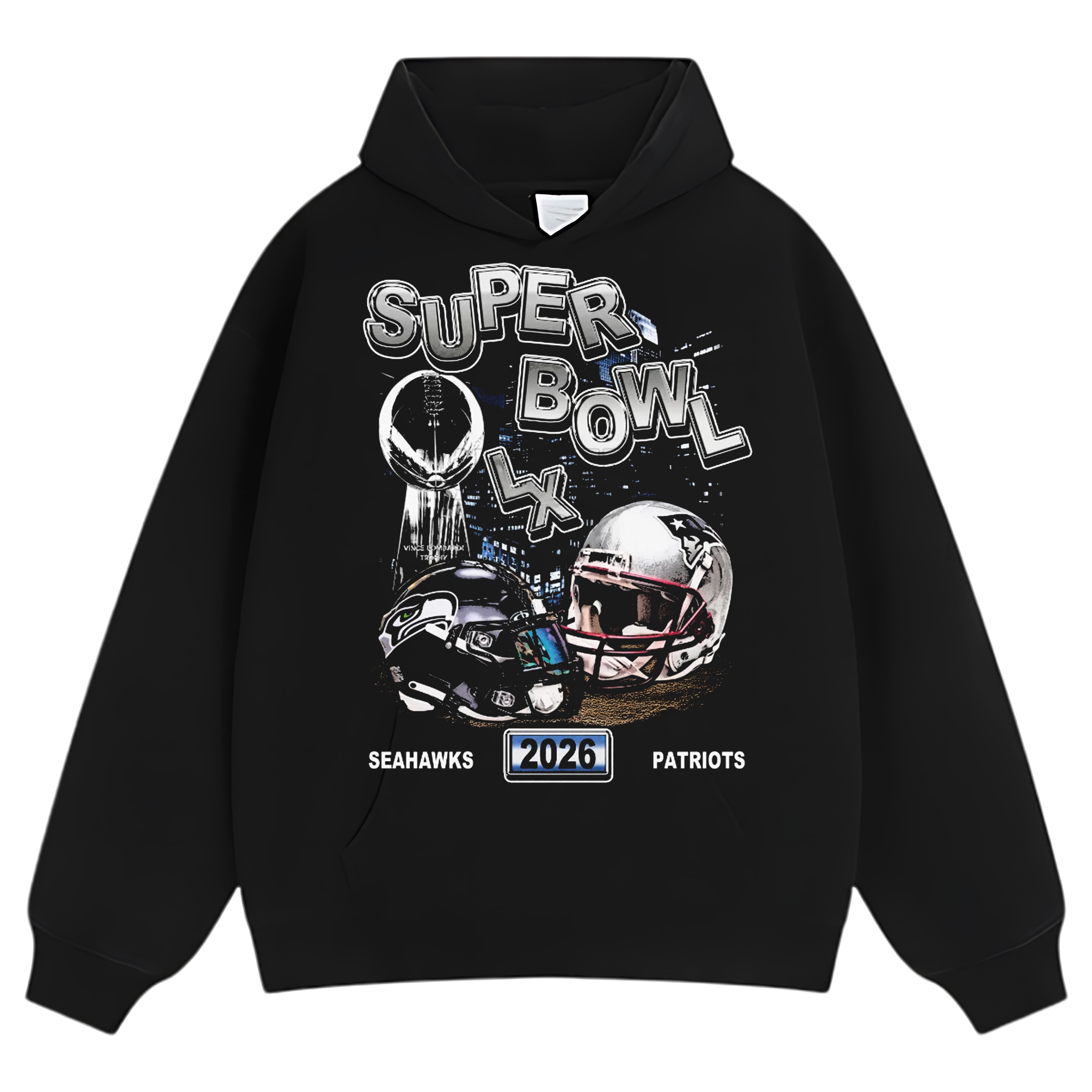 SUPER BOWL LX TEE & LS & HOODIE