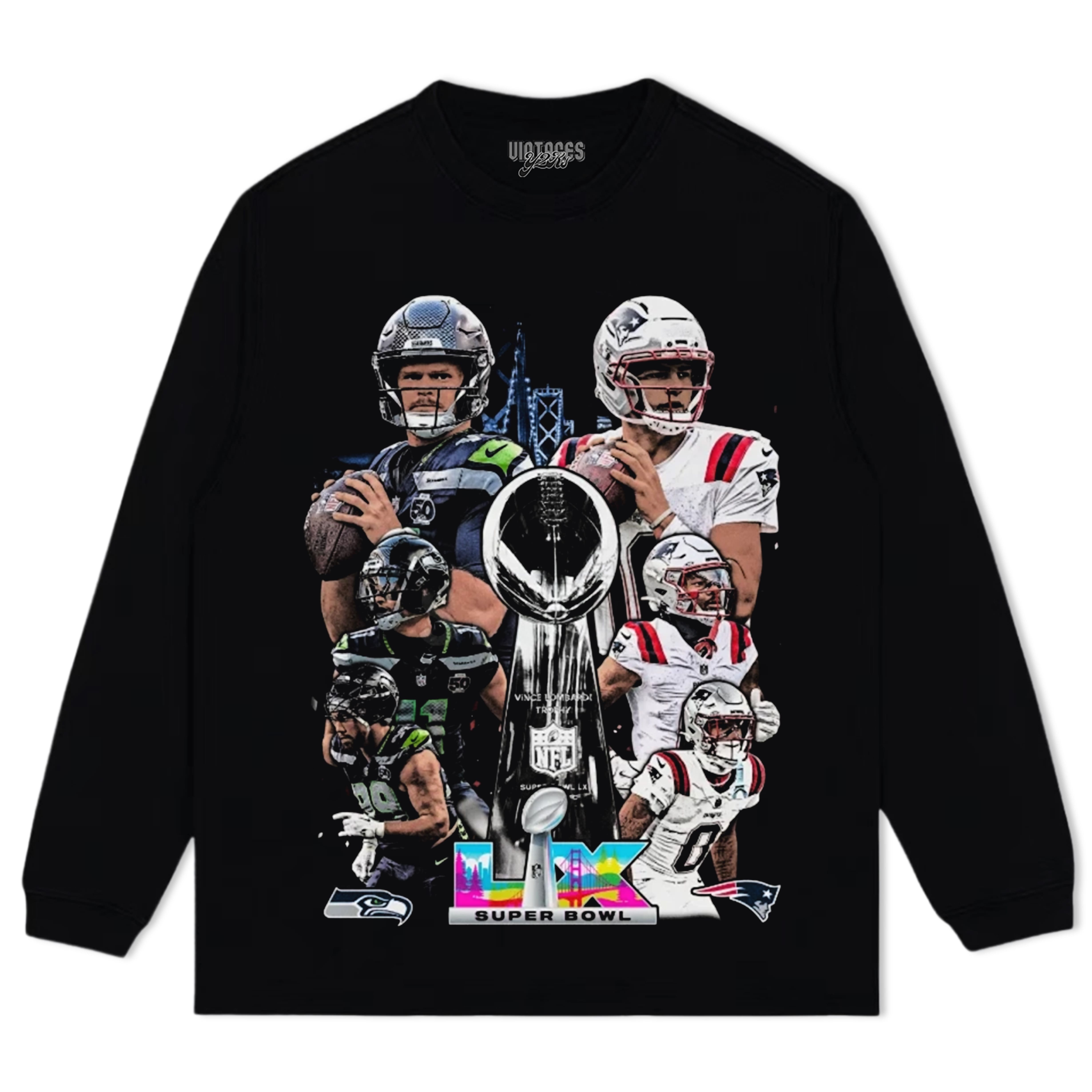 SUPER BOWL LX V2 TEE & LS & HOODIE