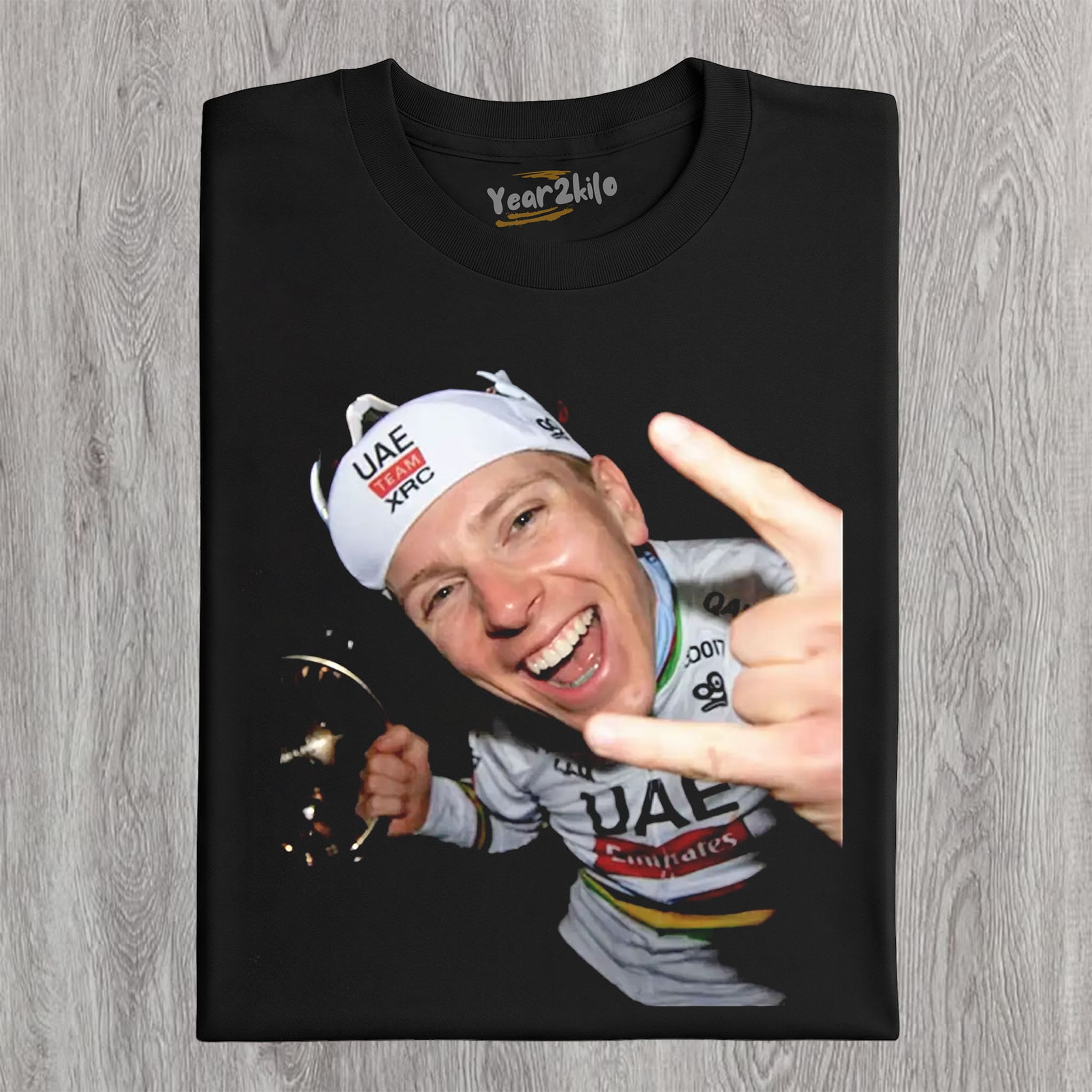 TADEJ POGAČAR 2026 VINTAGE CRYING V1 TANK TOP & TEE & LONG SLEEVE & LAYERED LS & HOODIE