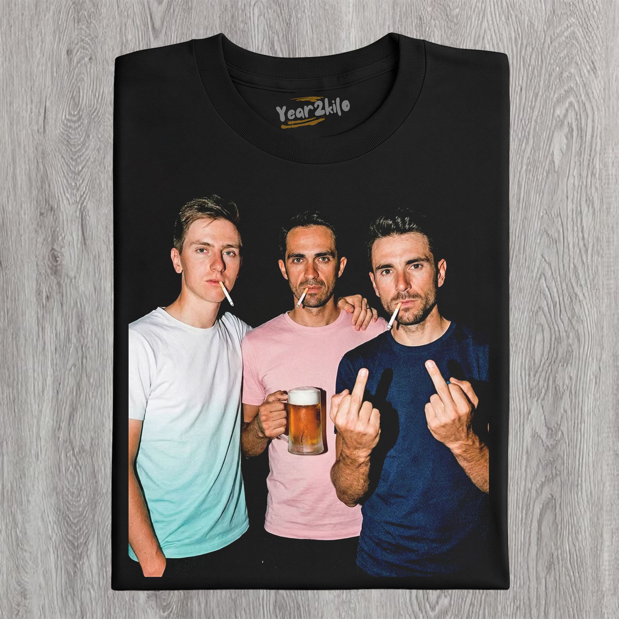 TADEJ POGAČAR & PRIMOŽ ROGLIČ & ALBERTO CONTADOR 2026 VINTAGE V2 TANK TOP & TEE & LONG SLEEVE & LAYERED LS & HOODIE