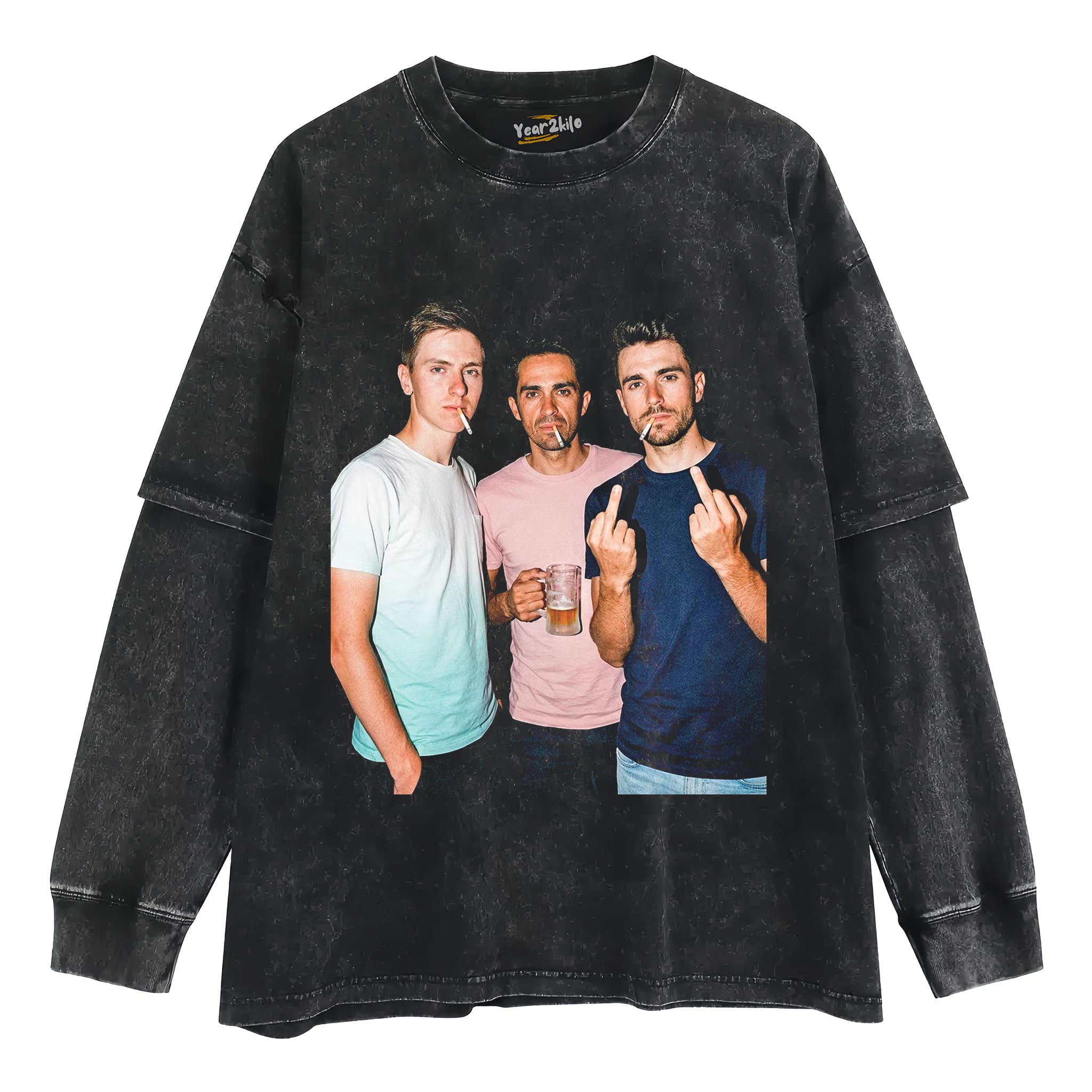 TADEJ POGAČAR & ALBERTO CONTADOR VELASCO & ALEJANDRO VALVERDE BELMONTE 2026 VINTAGE V1 TANK TOP & TEE & LONG SLEEVE & LAYERED LS & HOODIE