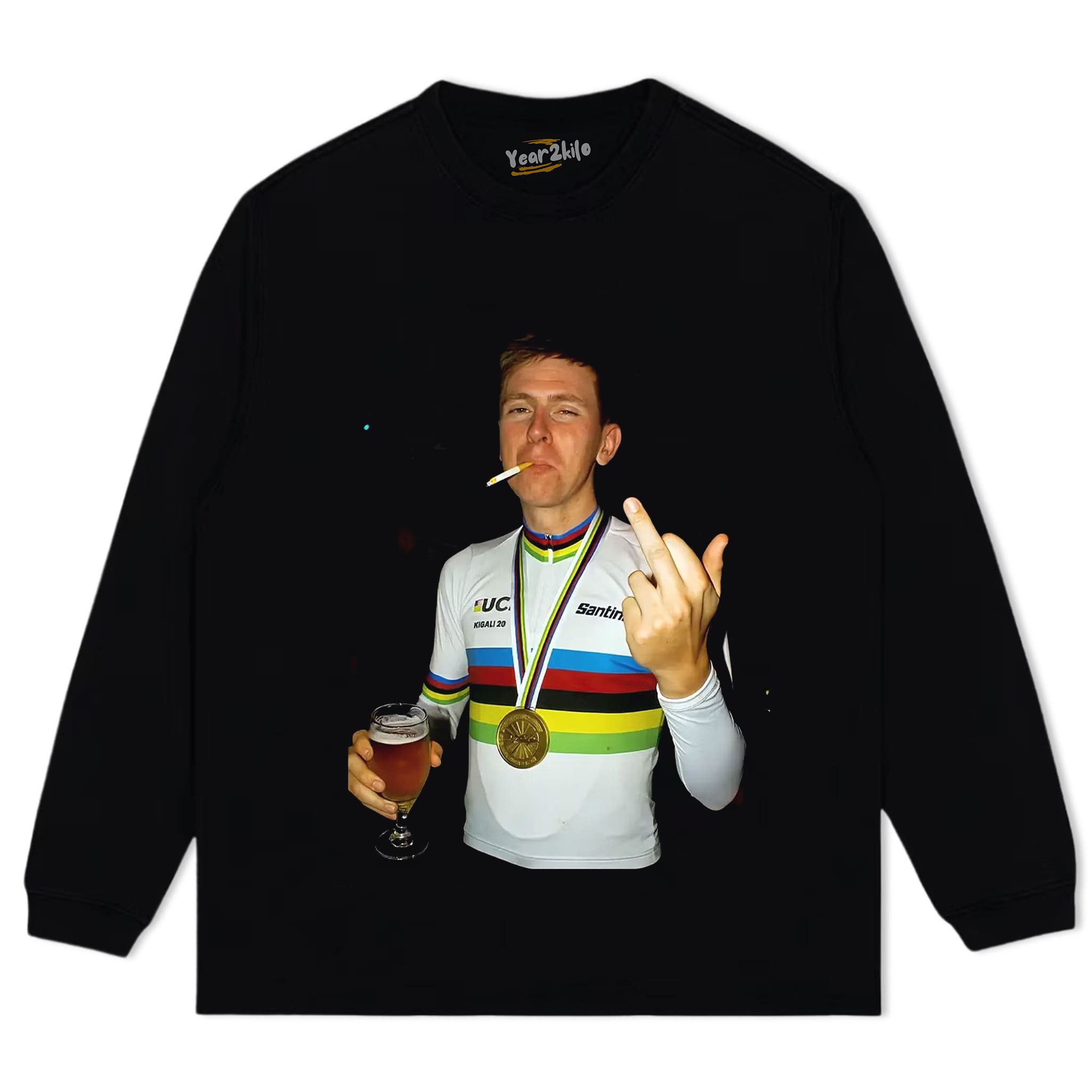 TADEJ POGAČAR CHAMPION TANK TOP & TEE & LONG SLEEVE & LAYERED LS & HOODIE