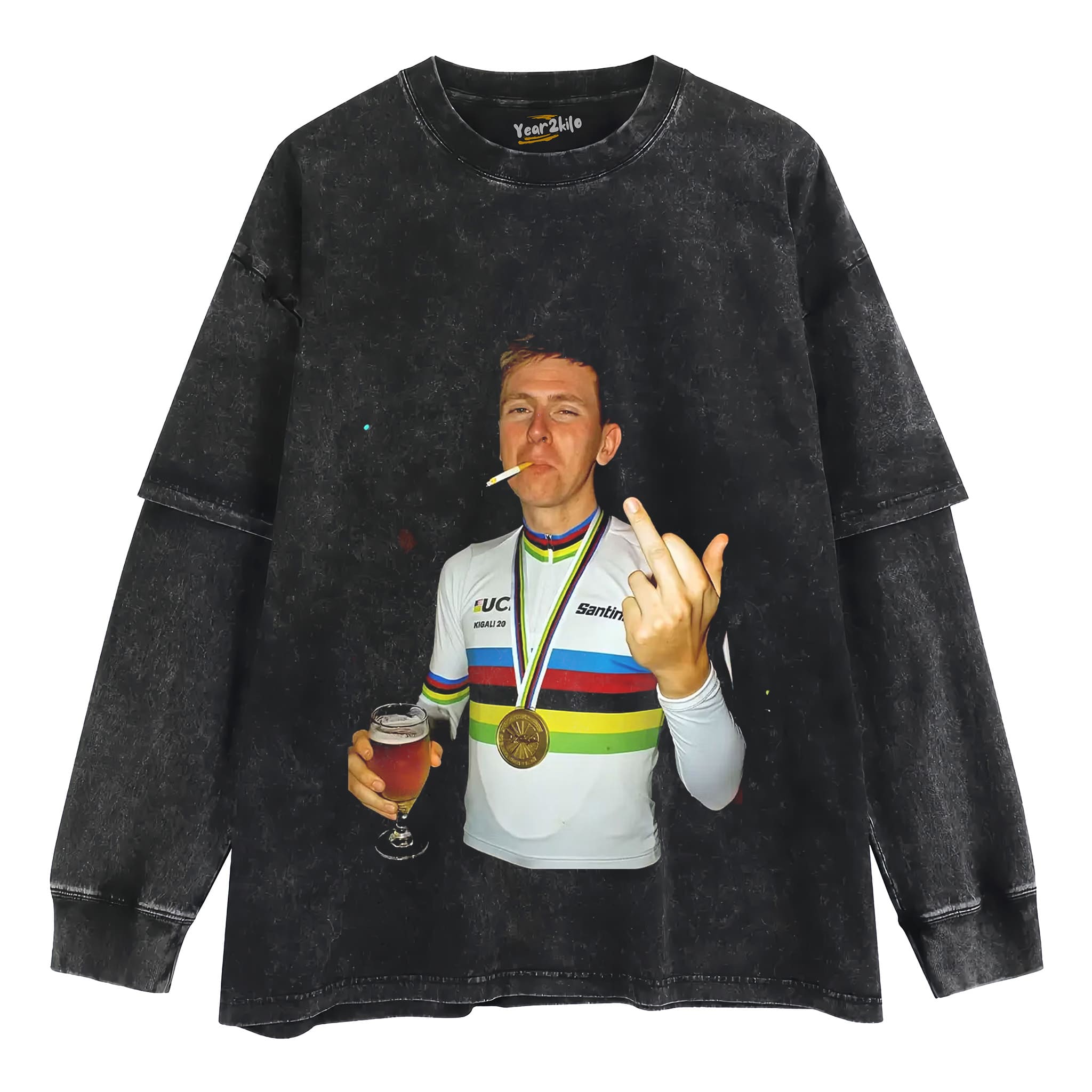 TADEJ POGAČAR CHAMPION TANK TOP & TEE & LONG SLEEVE & LAYERED LS & HOODIE