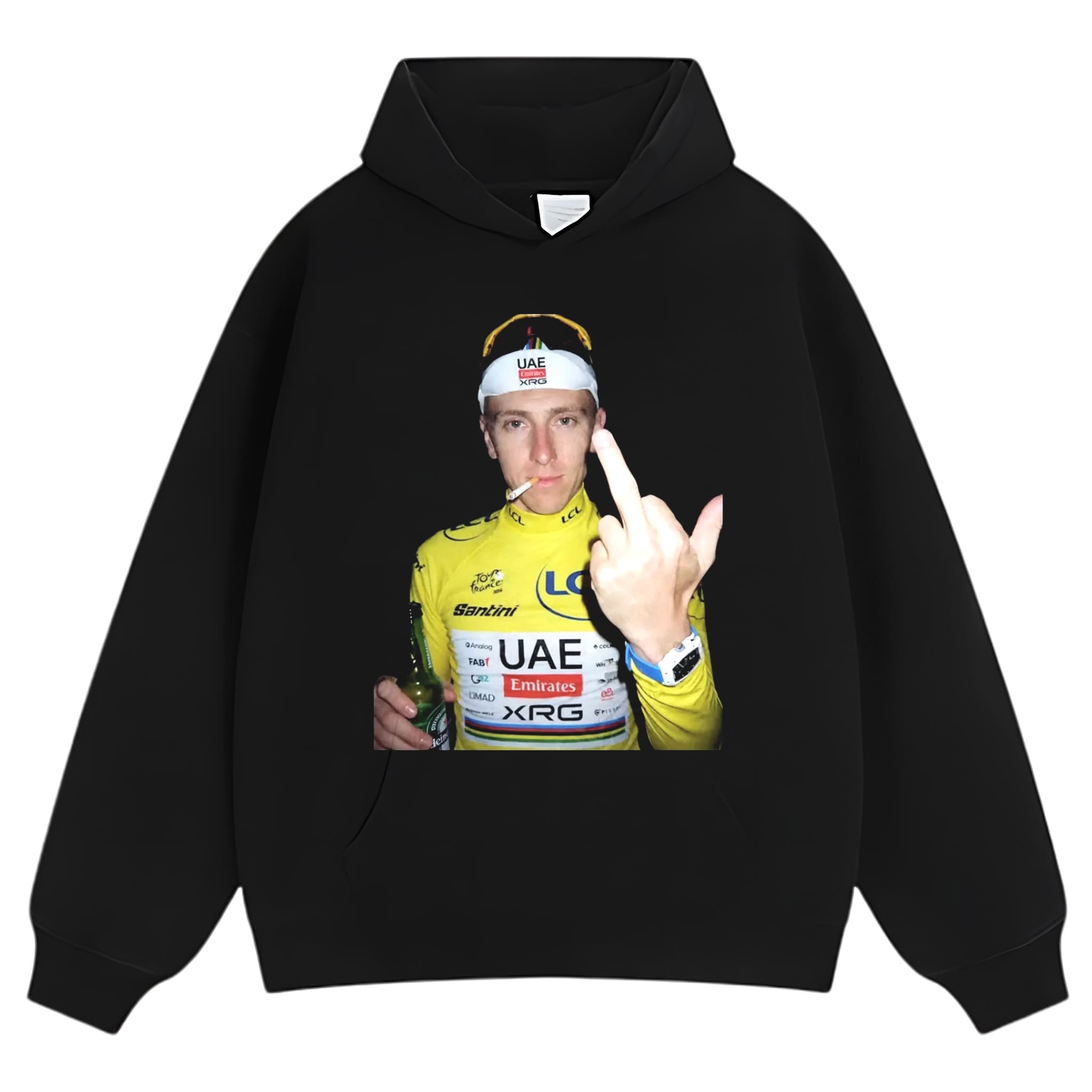 TADEJ POGAČAR YELLOW JERSEY TANK TOP & TEE & LONG SLEEVE & LAYERED LS & HOODIE
