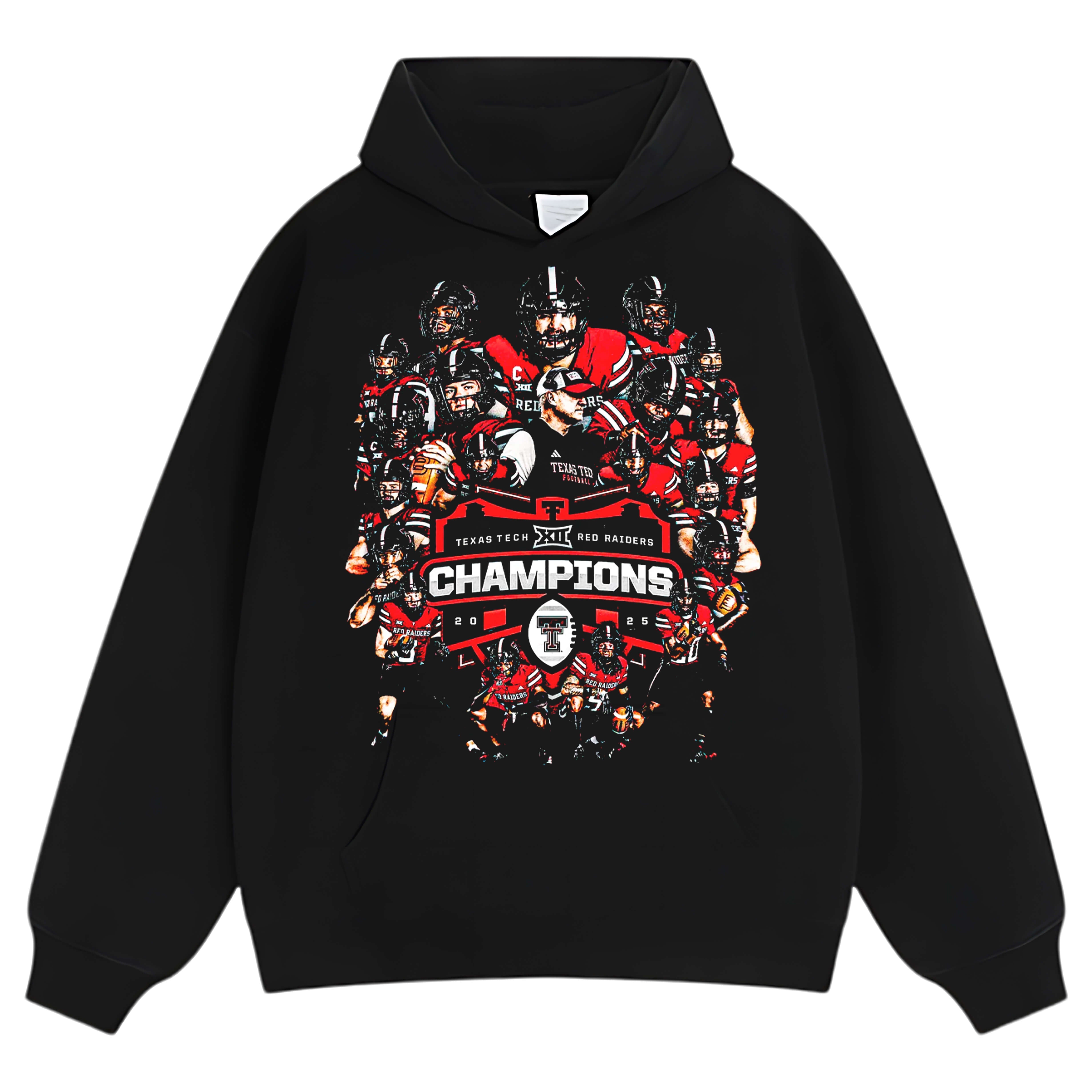 TEXAS TECH & BIG 12 CHAMPS TEE & LS & HOODIE