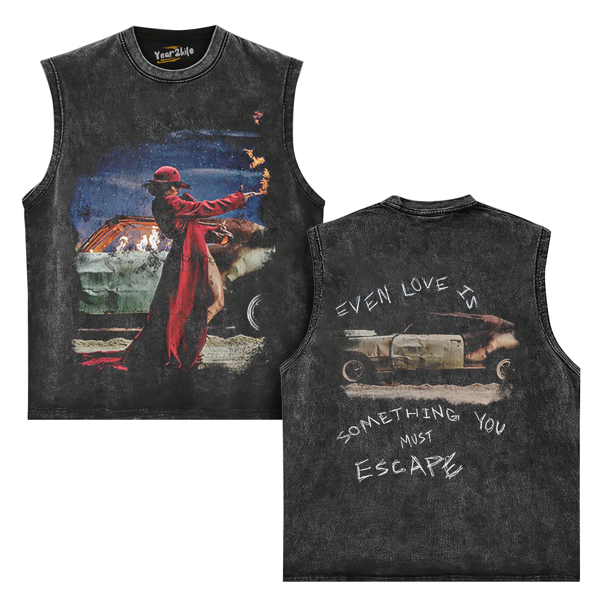 TEYANA TAYLOR - FIRE GIRL V2 TANK TOP & TEE