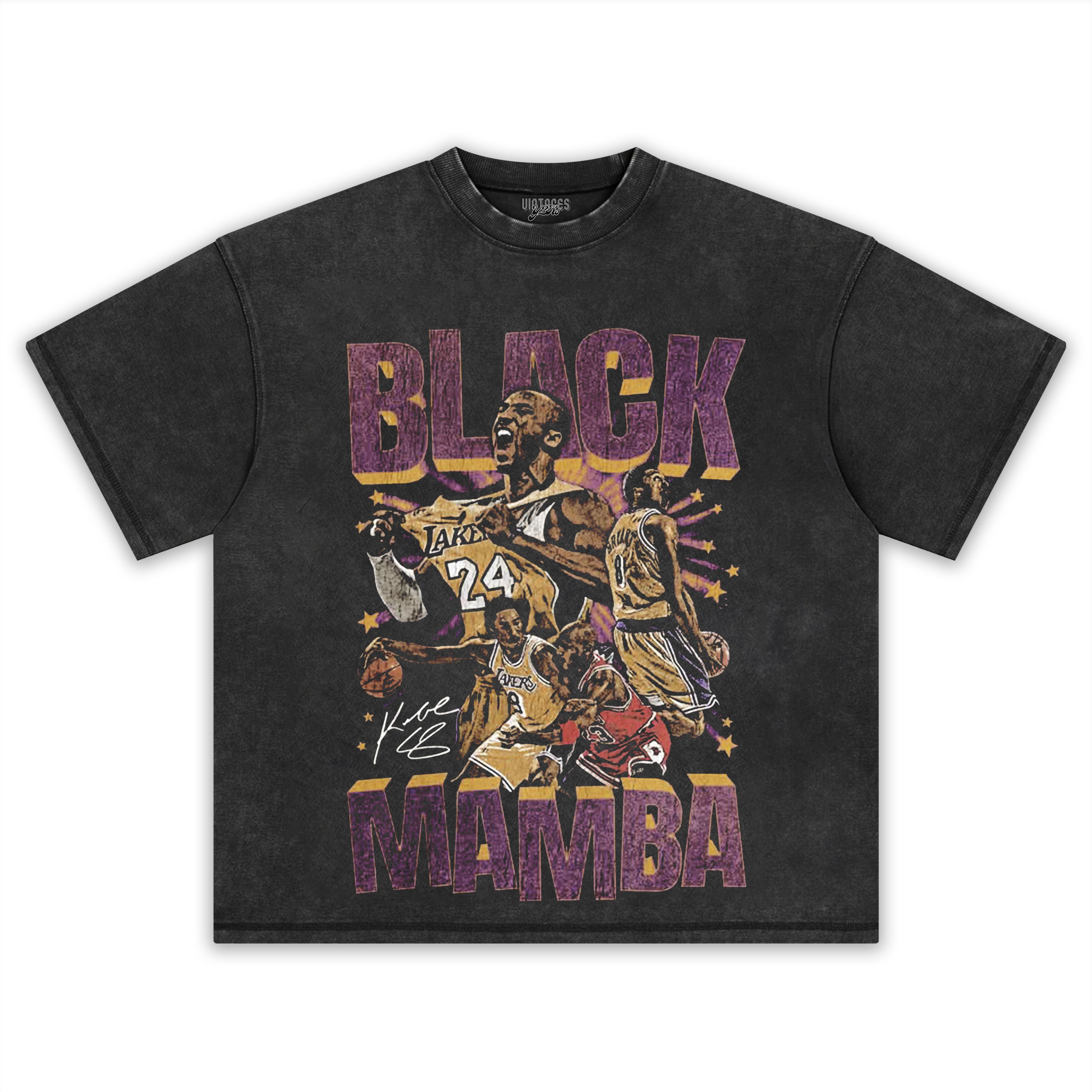 THE BLACK MAMBA (KOBE BRYANT) TEE & LS & HOODIE