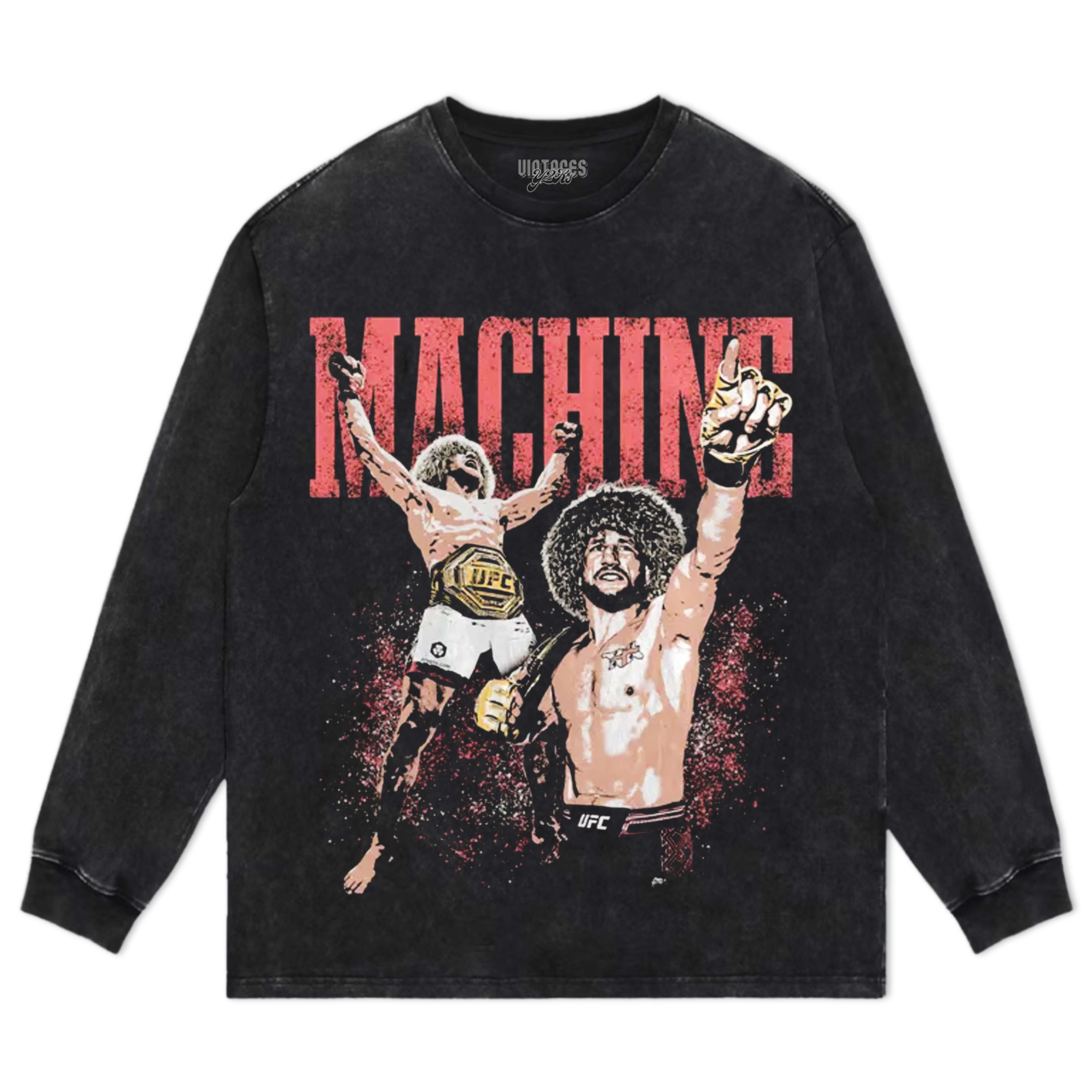 THE MACHINE UFC TEE & LS & HOODIE