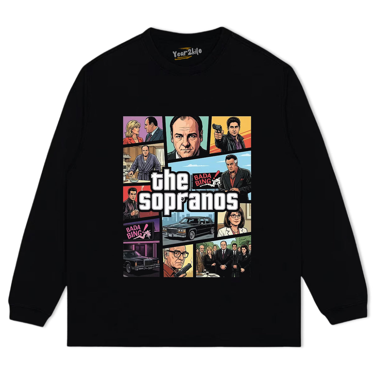 THE SOPRANOS TANK TOP & TEE & LONG SLEEVE & LAYERED LS & HOODIE
