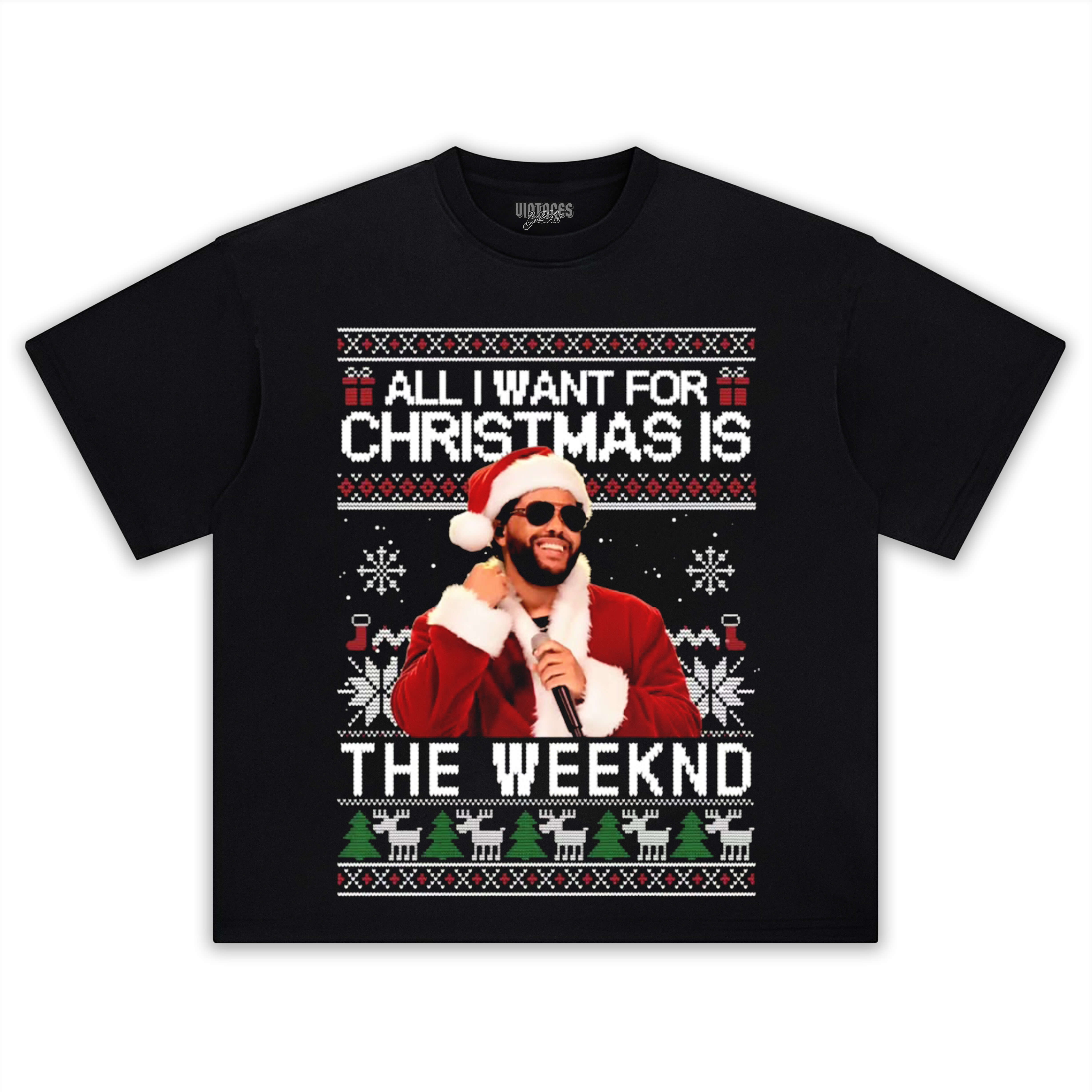 THE WEEKND CHRISTMAS STYLES TEE & LS & HOODIE